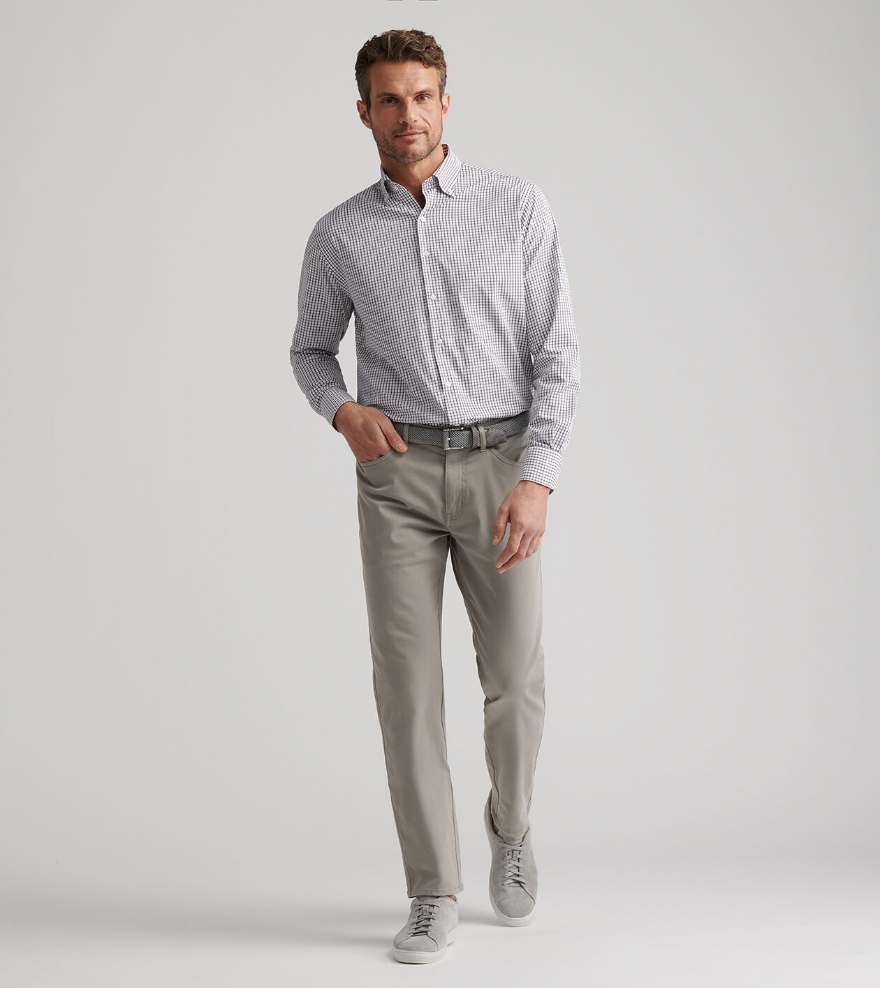 Signature Sateen Five-Pocket Pant | Men's Pants | Peter Millar