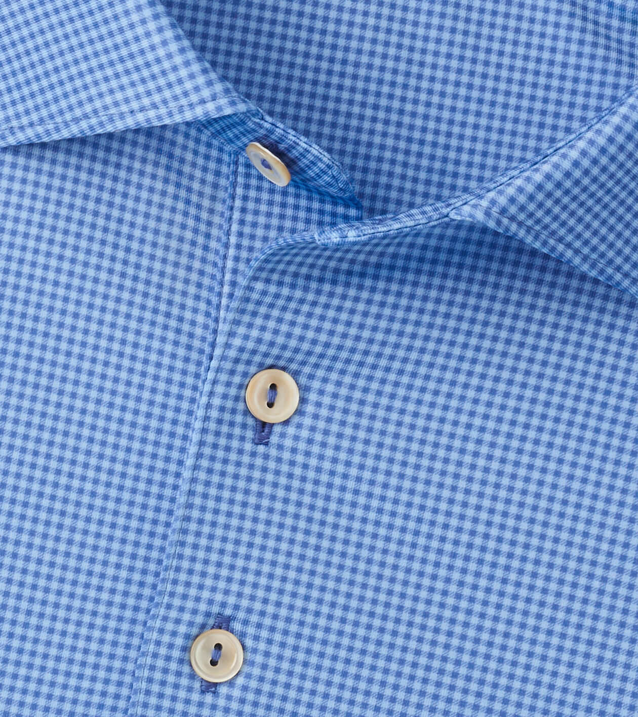 Gingham Performance Jersey Polo | Men's Polos | Peter Millar