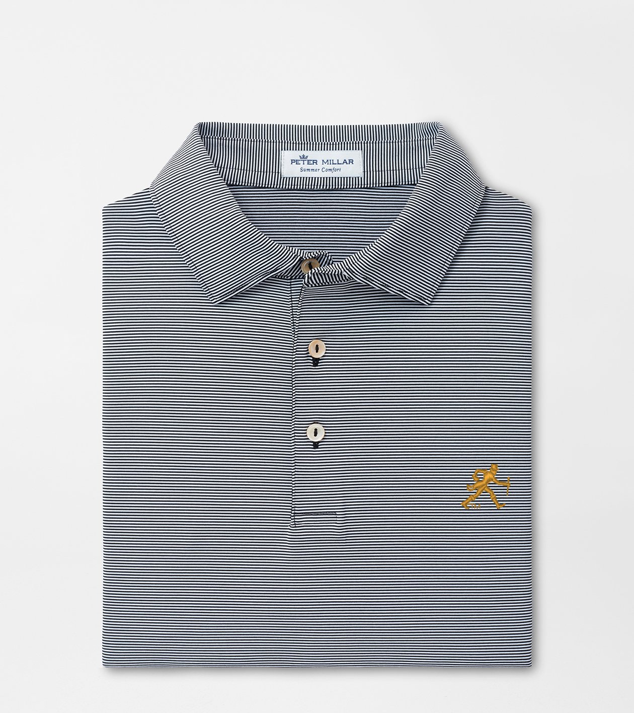 Wake Forest Walking Deacon Jubilee Stripe Performance Polo