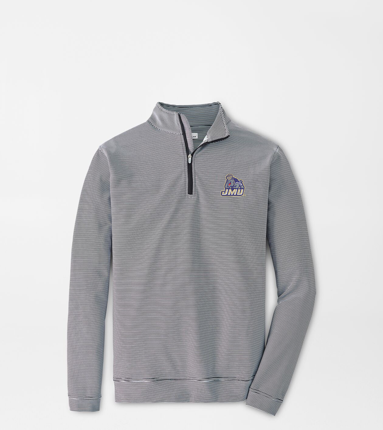 James Madison University Perth Mini-Stripe Performance Pullover