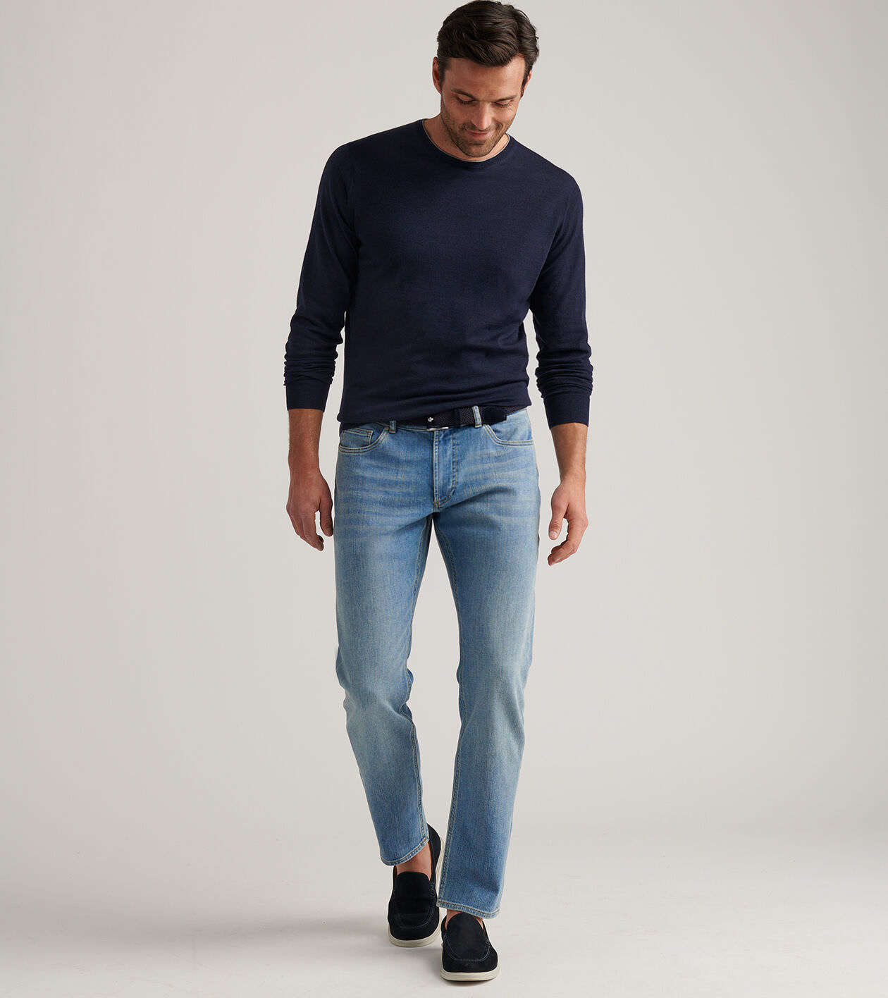 Vintage Washed Five-Pocket Denim | Men's Pants | Peter Millar