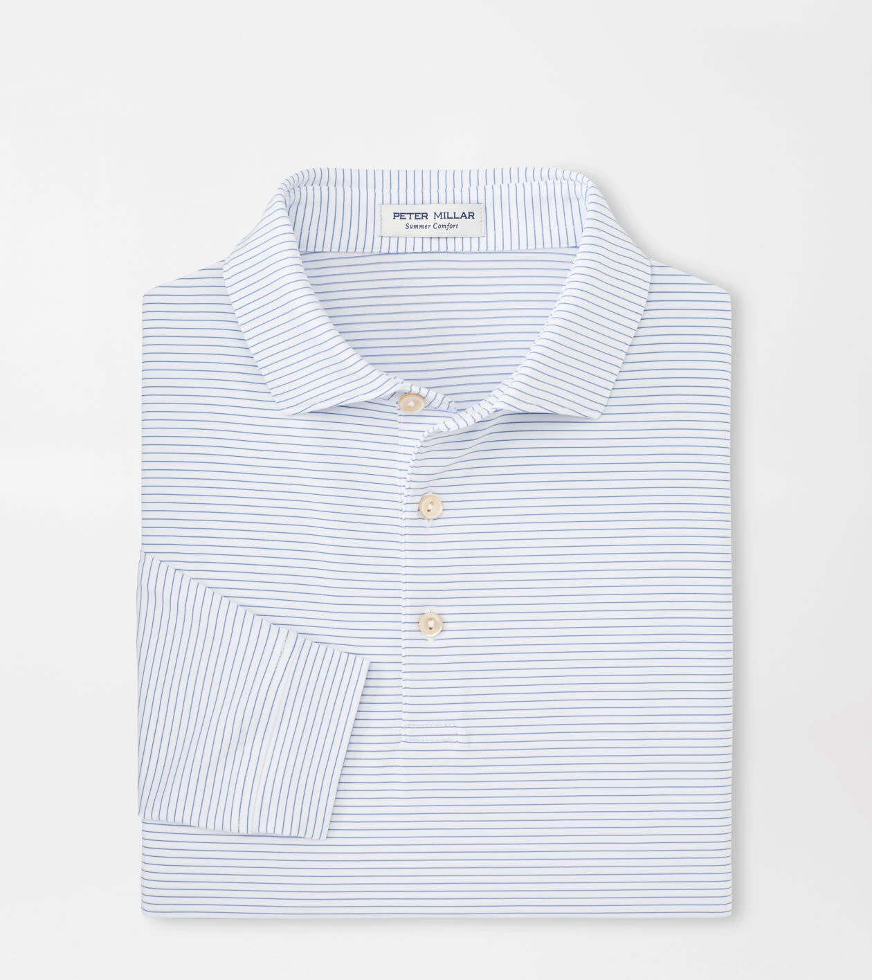Highlands Long-Sleeve Performance Jersey Polo