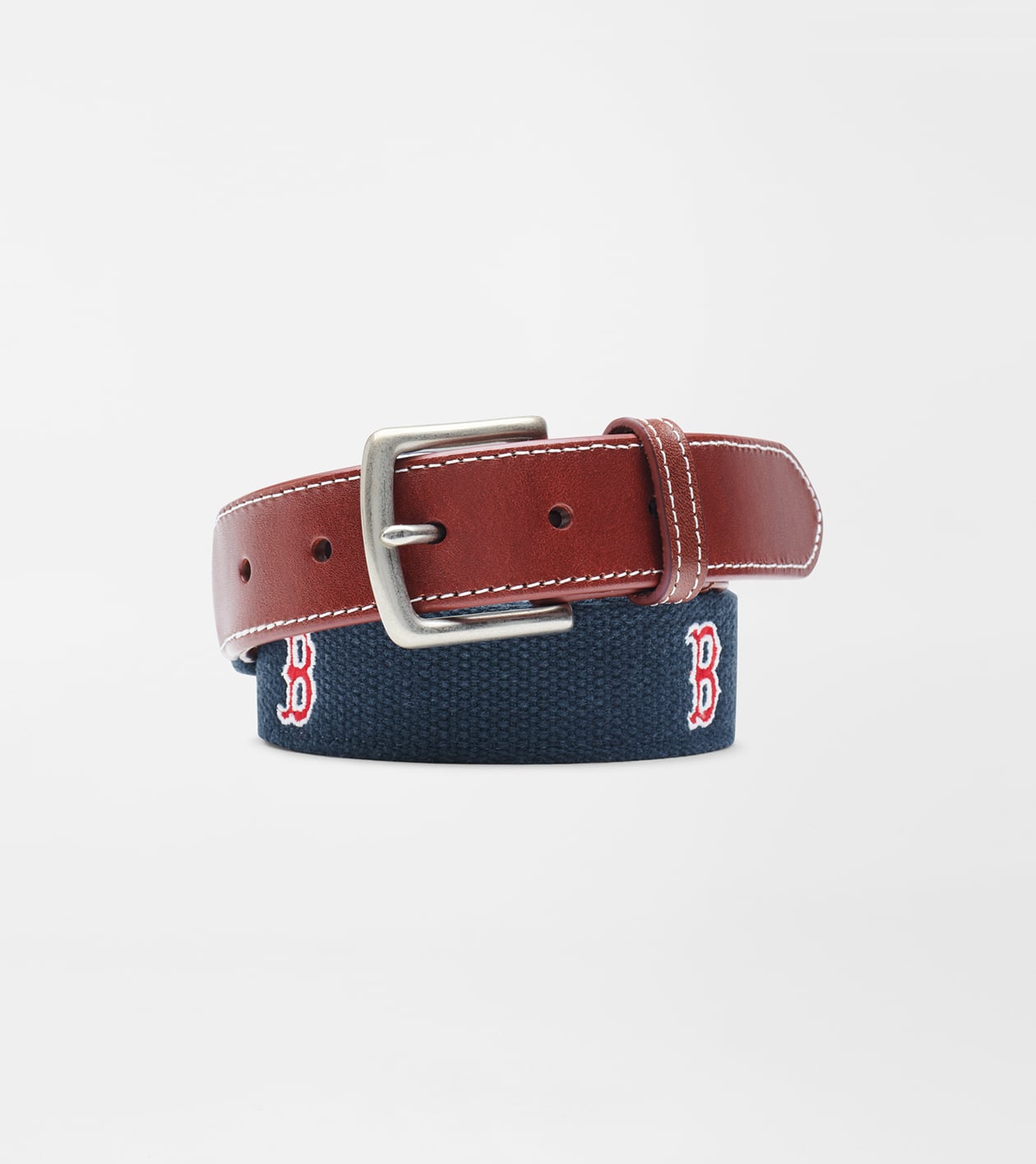Peter Millar Men's Boston Red Sox Belt | Color: Patriot Navy