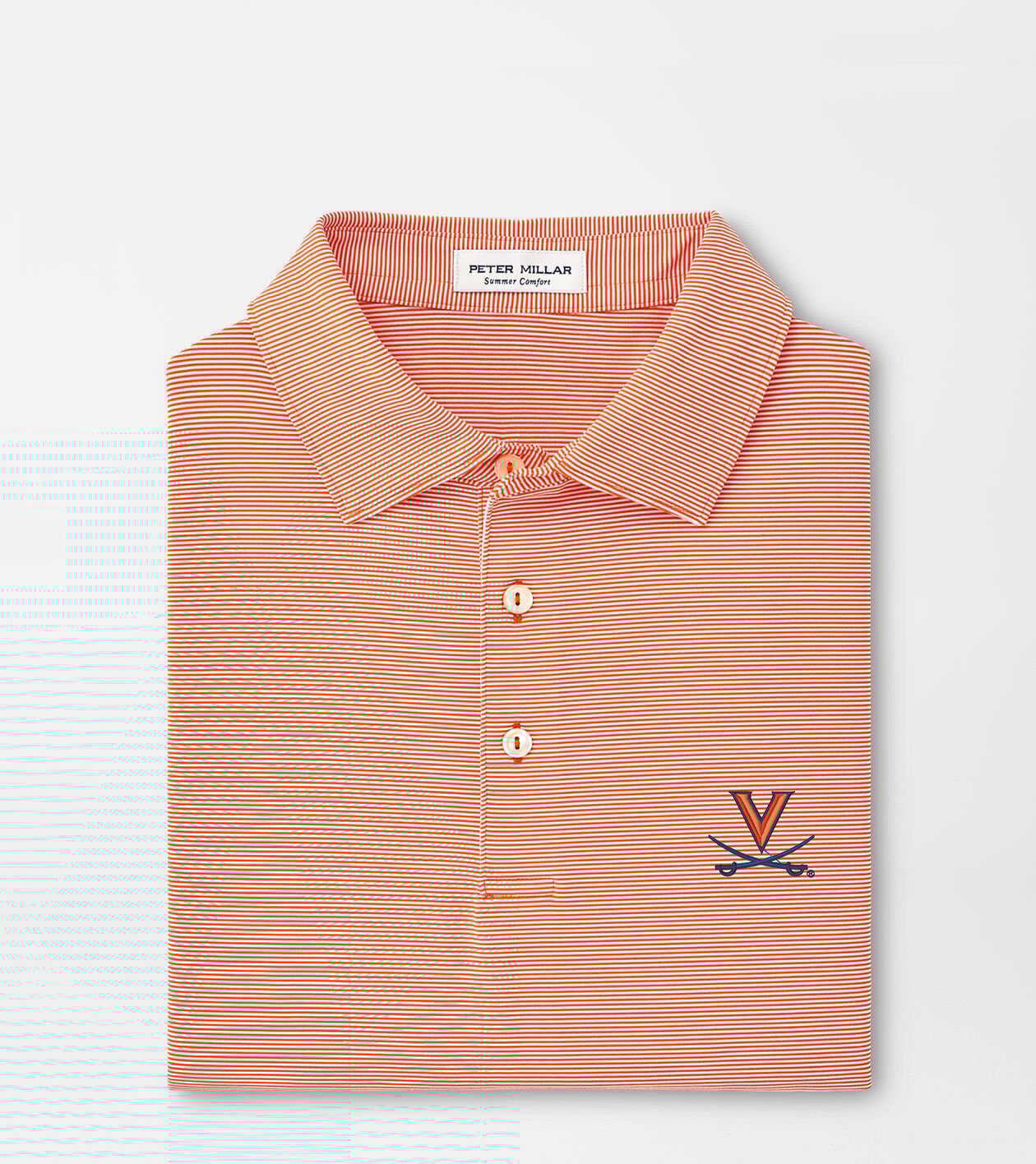 Virginia Jubilee Stripe Performance Polo
