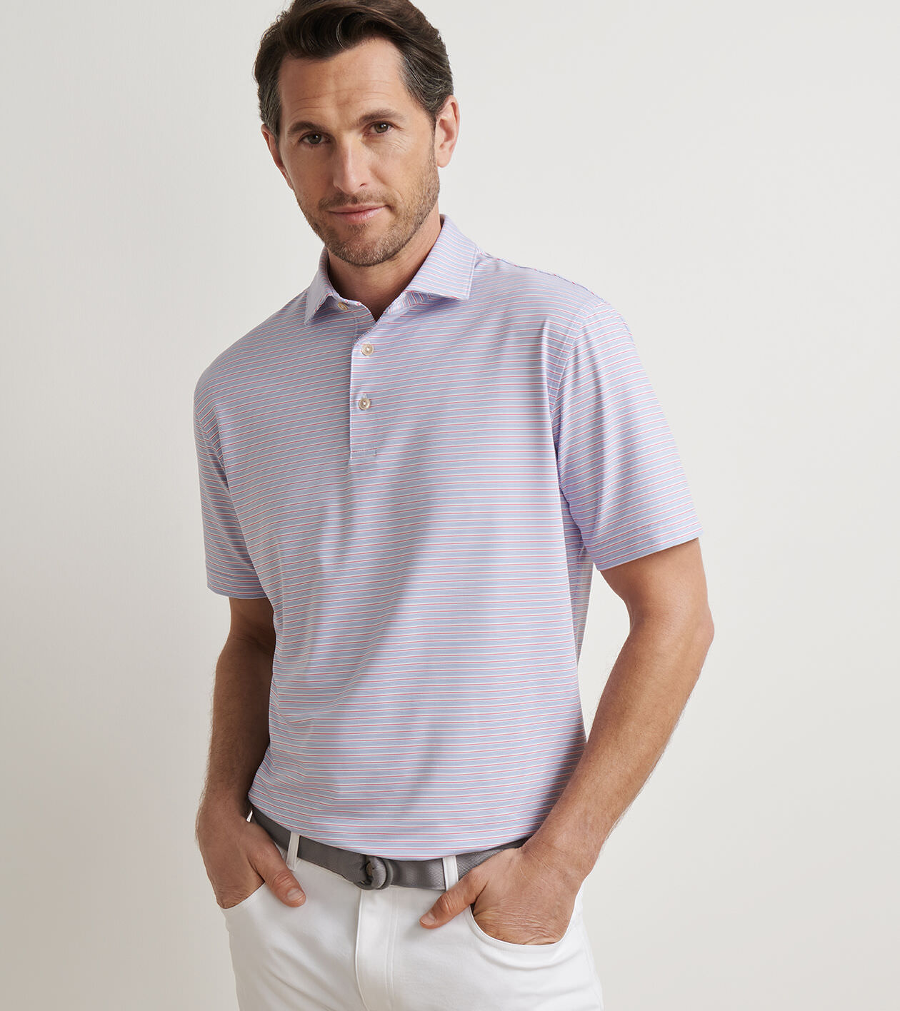 Daven Performance Jersey Polo | Men's Polos | Peter Millar