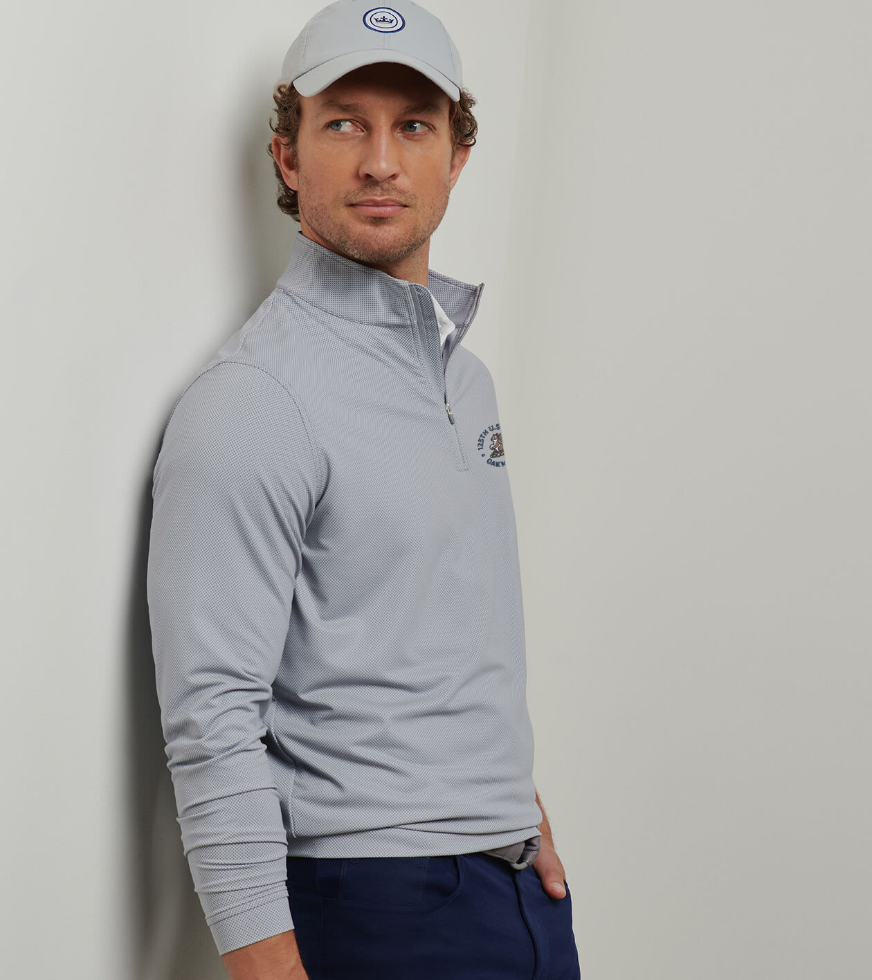 125th U.S. Open Perth Birdseye Performance Quarter-Zip 125th U.S. Open Perth Birdseye Performance Quarter-Zip