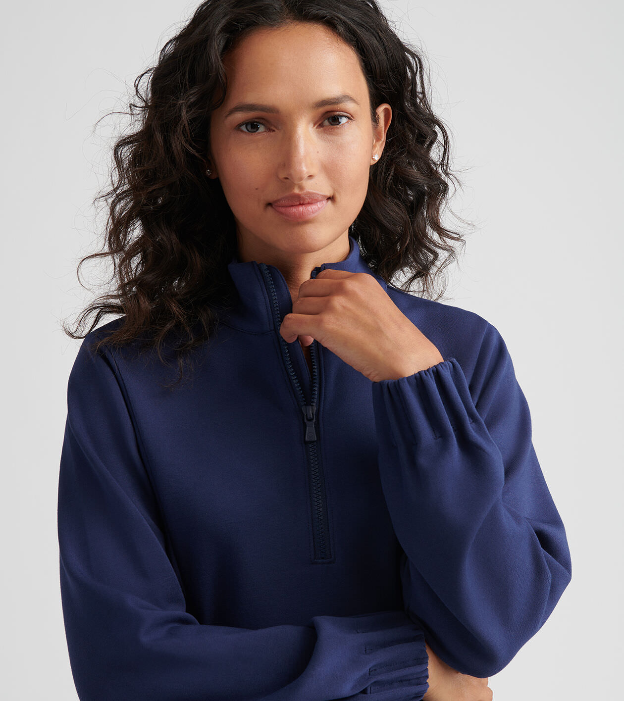 BoTT・HALF-ZIP DS KNIT BoTT Half-Zip Drivers Knit ボットの正規取り扱いオンライン