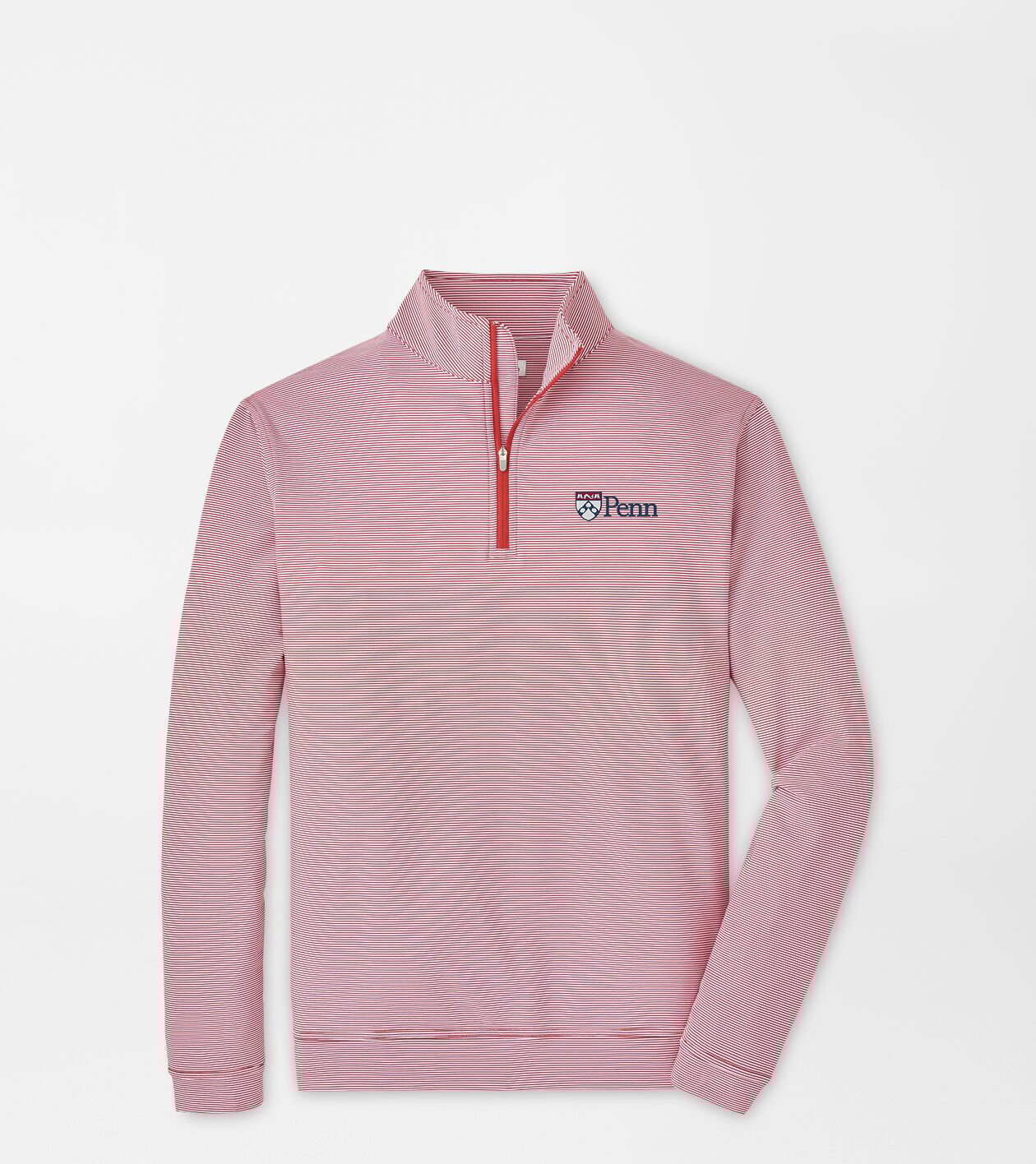 UPenn Perth Mini-Stripe Performance Pullover