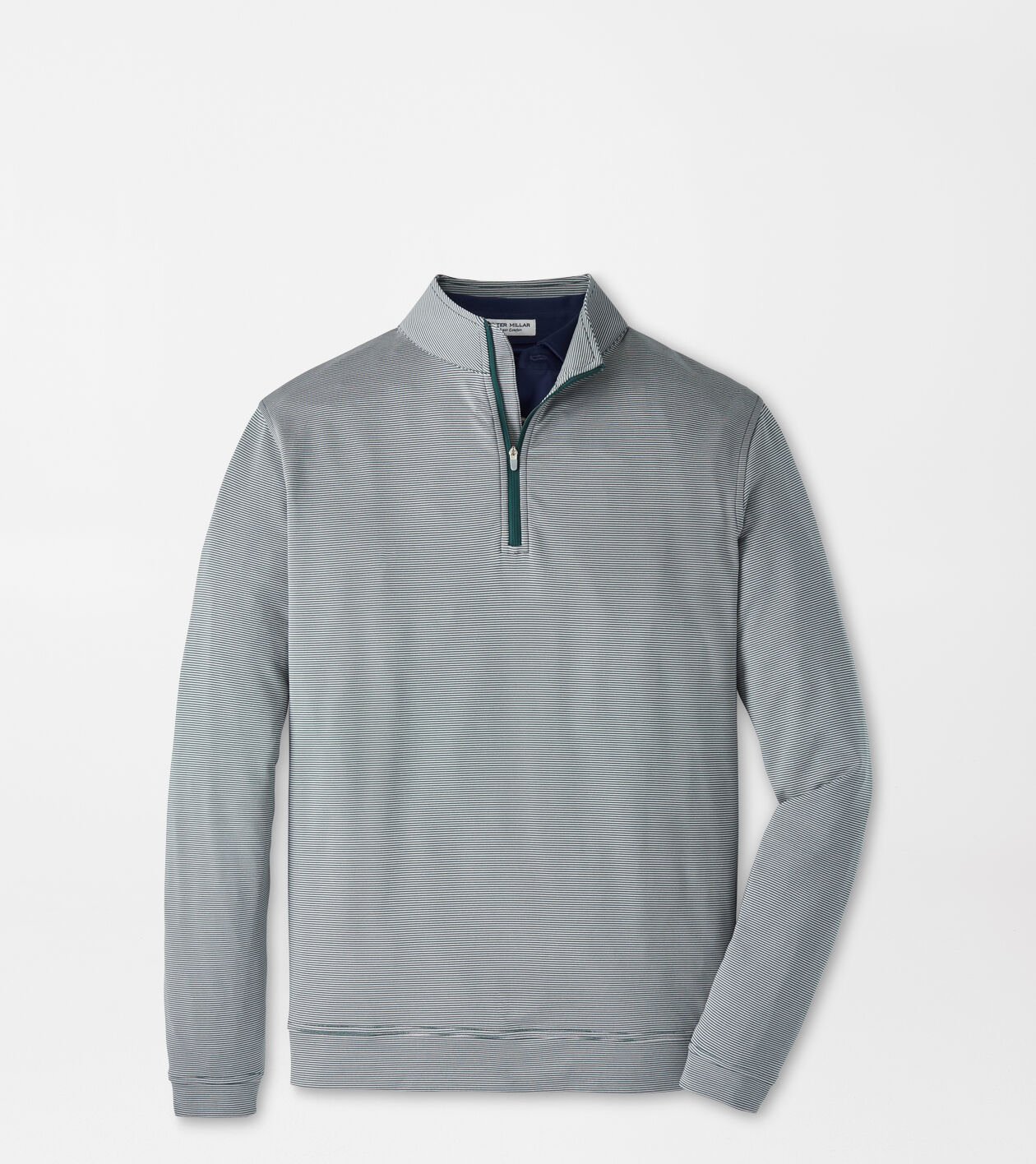 Perth Sugar Stripe Performance Quarter-Zip | Men's Pullovers