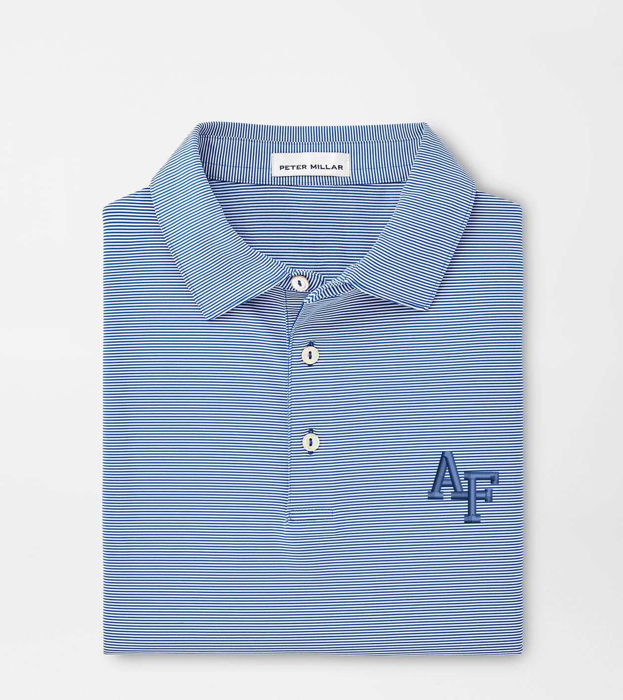 Air Force Academy Jubilee Stripe Performance Polo