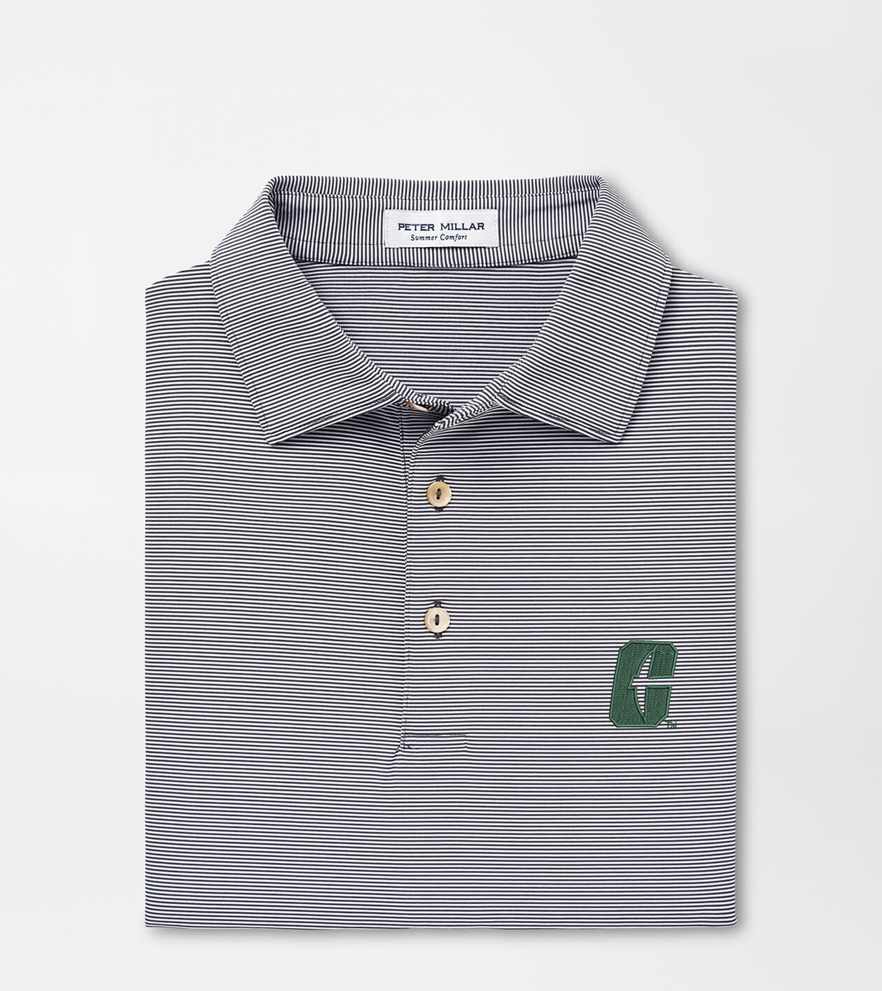 UNC Charlotte Jubilee Stripe Performance Polo | Men's Collegiate ...