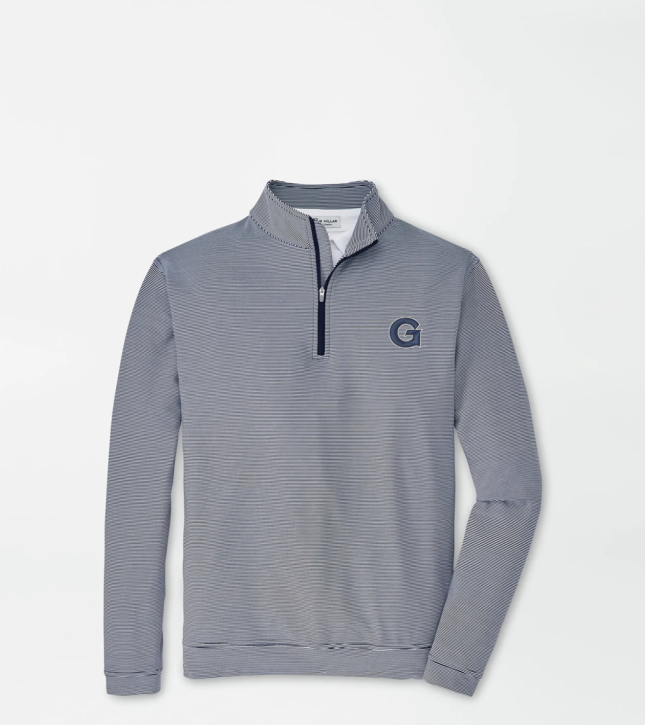Georgetown Perth Mini-Stripe Performance Pullover | Men's
