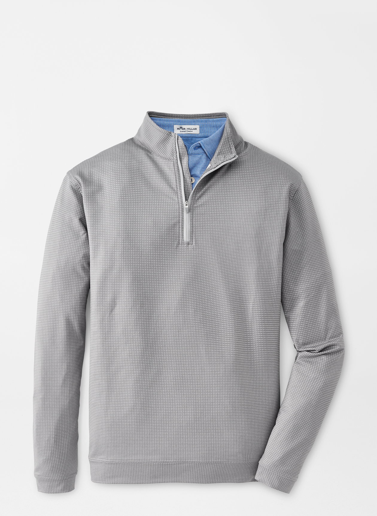 さらに100円引き◆MISCHIEF◆LIGHTWEIGHT WAFFLE ZIP UP SHIRTS Perth Waffle Performance Quarter-Zip | Peter Millar