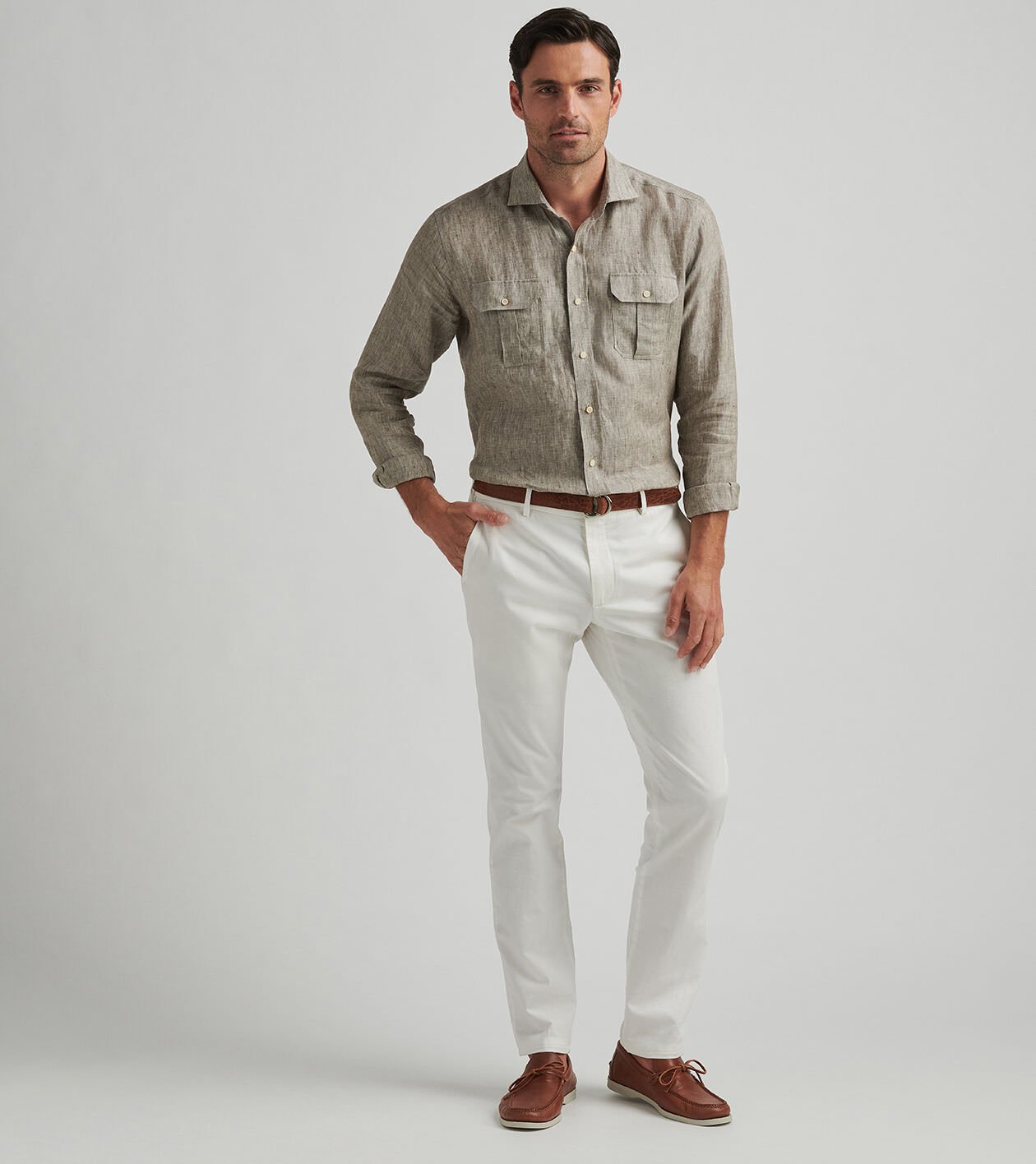 Somerset Flat-Front Pant | Men's Pants | Peter Millar