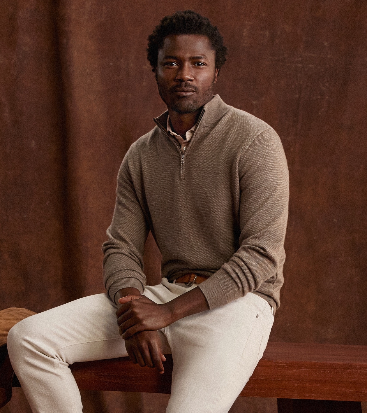 Keene Quarter-Zip Sweater | Men's Sweaters | Peter Millar