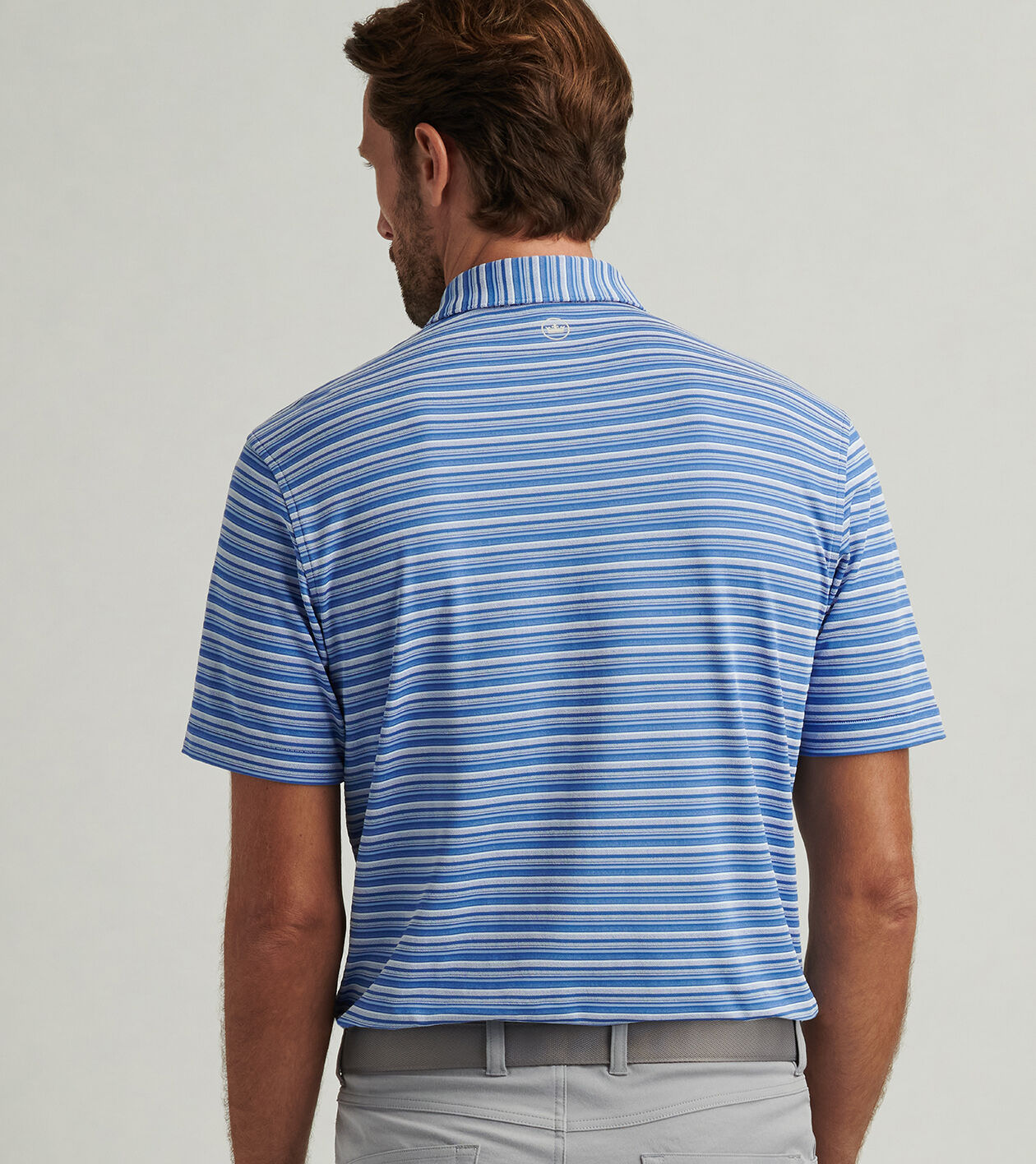 【ANGLAN】25SS★ [AG] Applique Terry Polo Shirt Atrium Performance Jersey Polo | Men's Polos | Peter Millar
