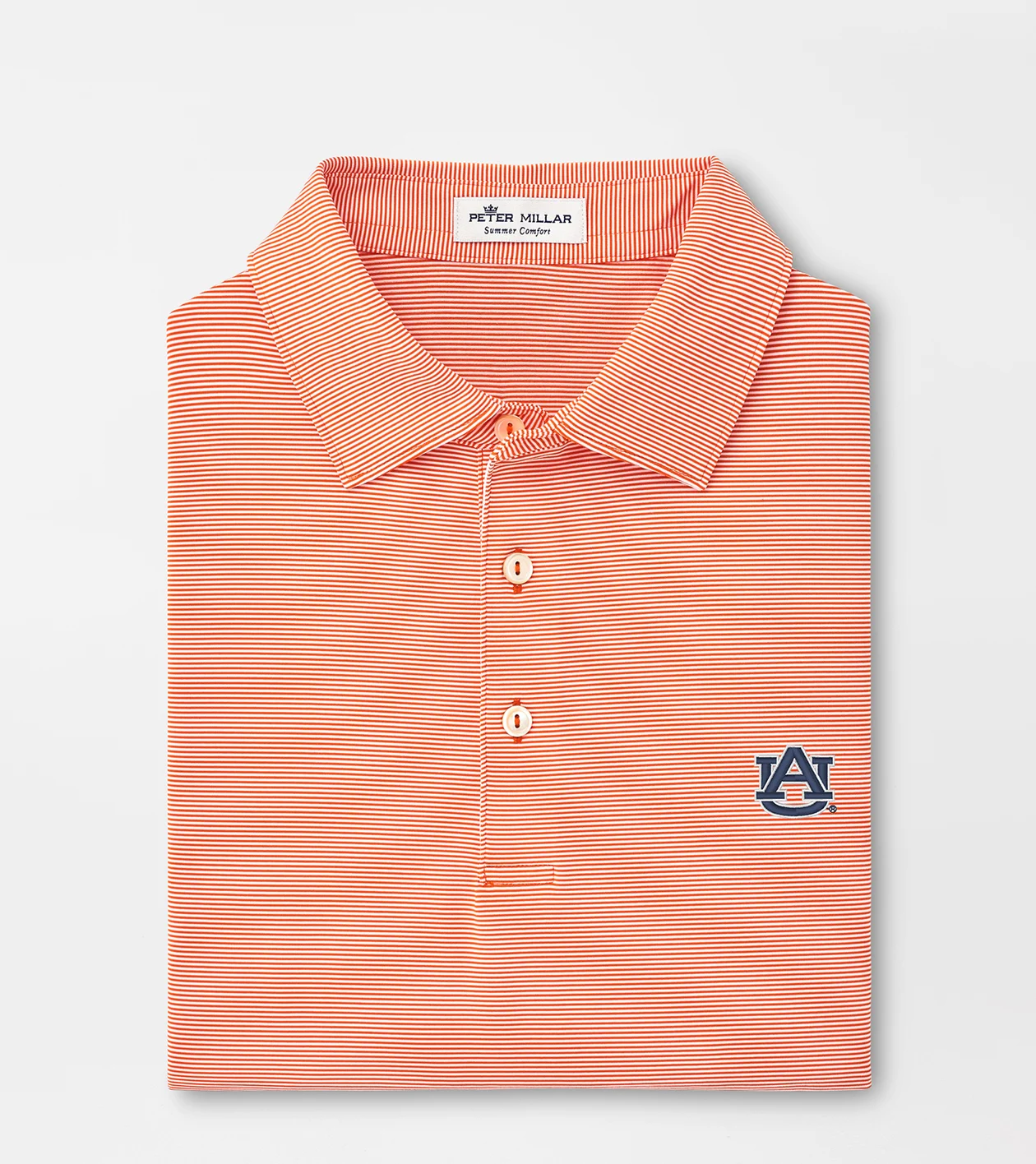 Auburn Jubilee Stripe Performance Polo