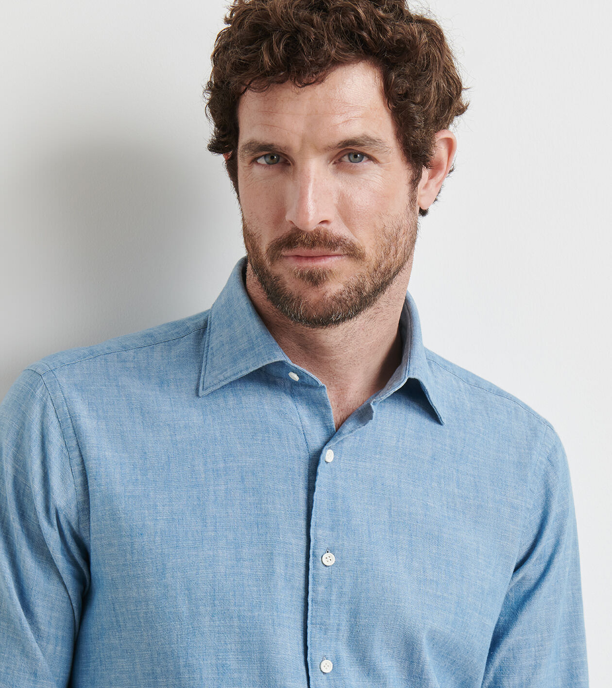 Japanese Selvedge Sport Shirt | Men's Sport Shirts | Peter