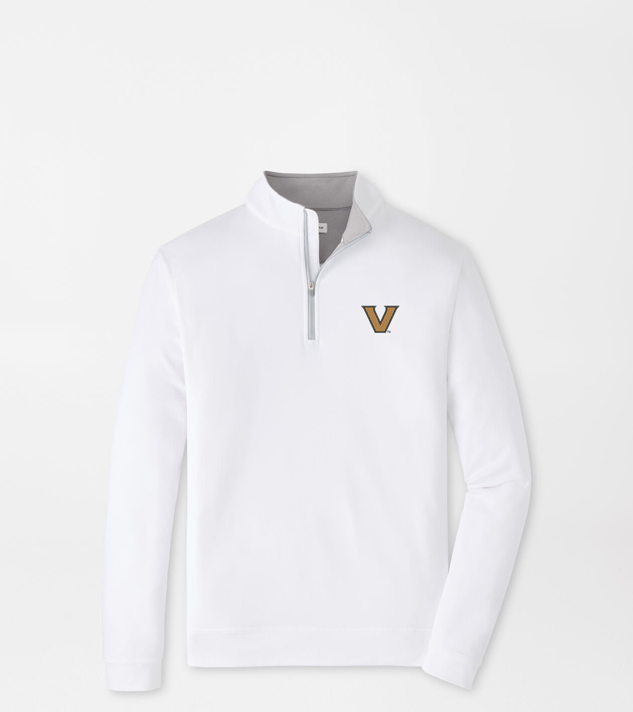 Vanderbilt Perth Performance QuarterZip Men's Collegiate Apparel Peter Millar