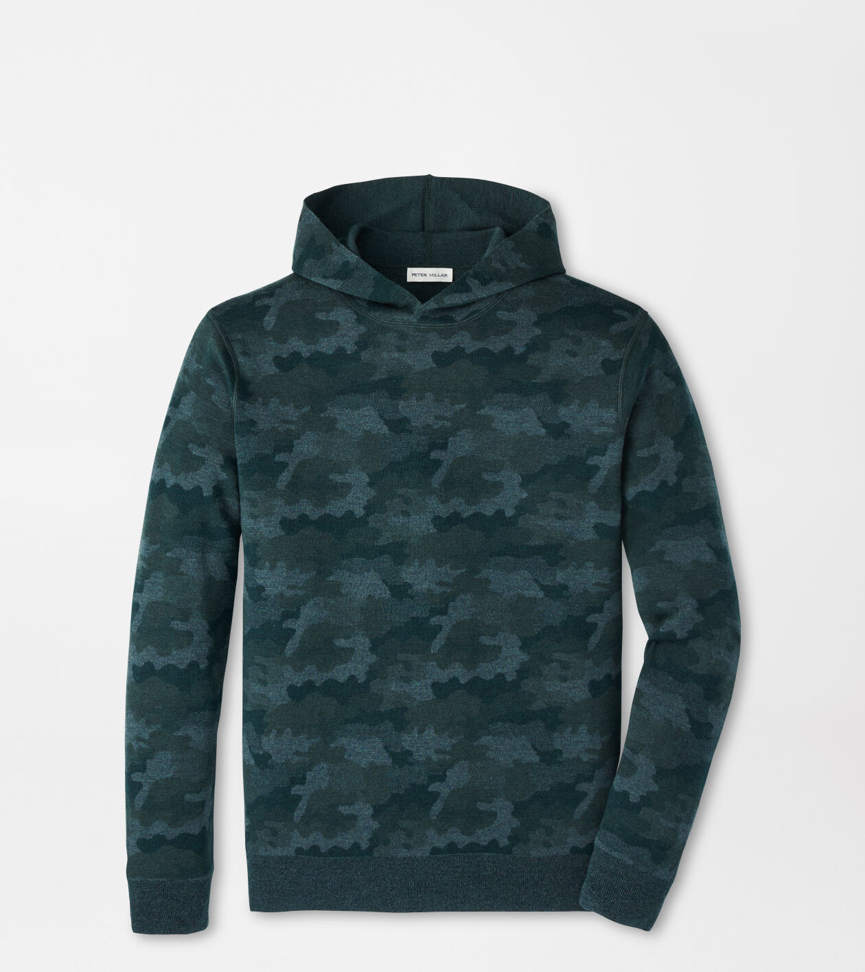 Reversible Camo Popover Hoodie | Men's Hoodies | Peter Millar