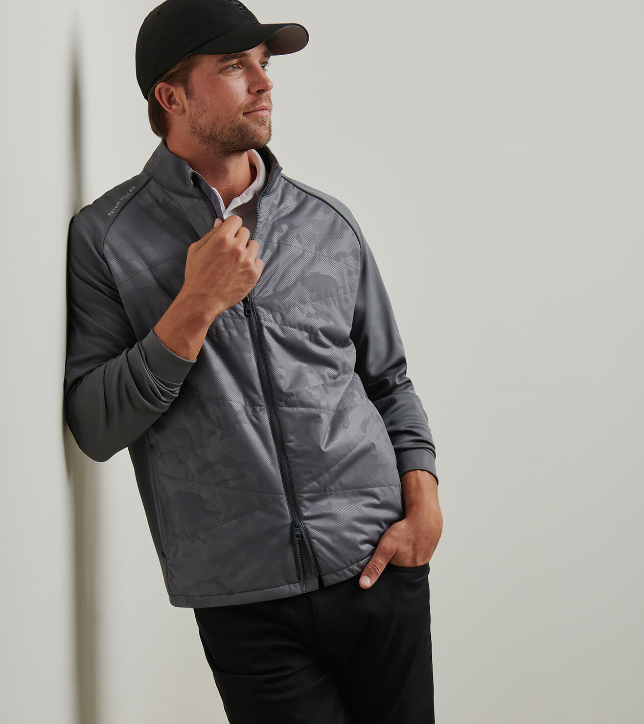 ファッション人気ブランドランキング Camo Merge Hybrid Jacket | Men's Jackets & Coats | Peter Millar ジャケット・アウター