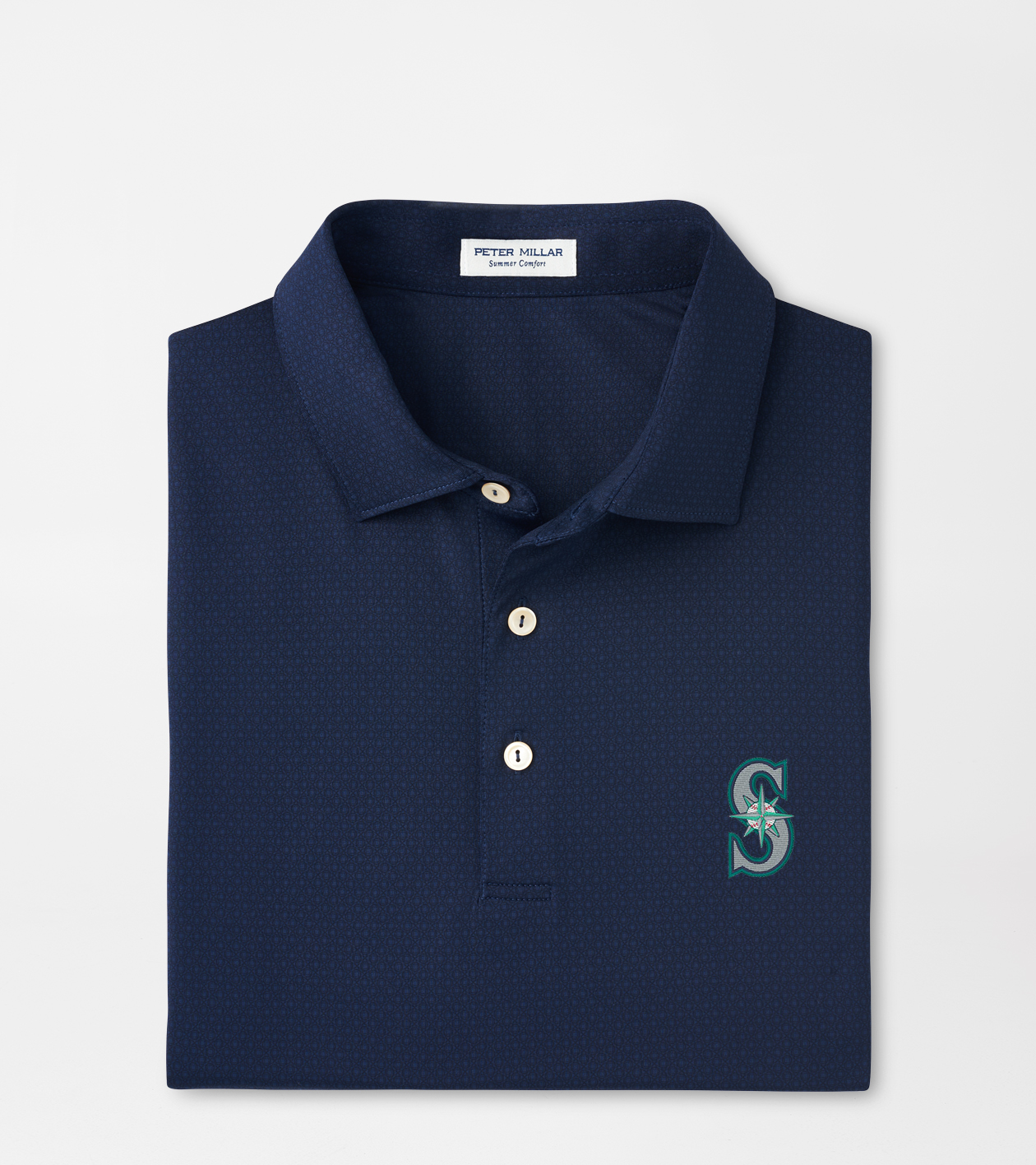 Seattle Mariners Tesseract Performance Jersey Polo