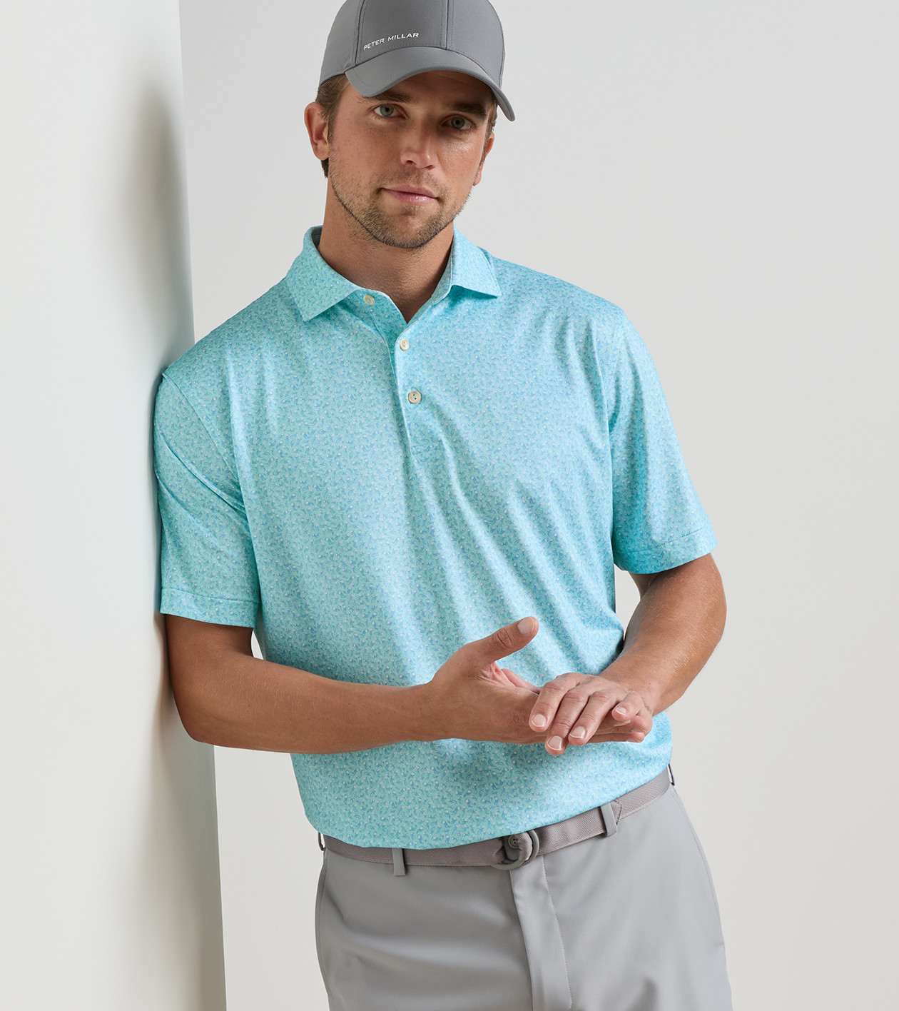 Jellyfish Performance Jersey Polo | Men's Polos | Peter Millar