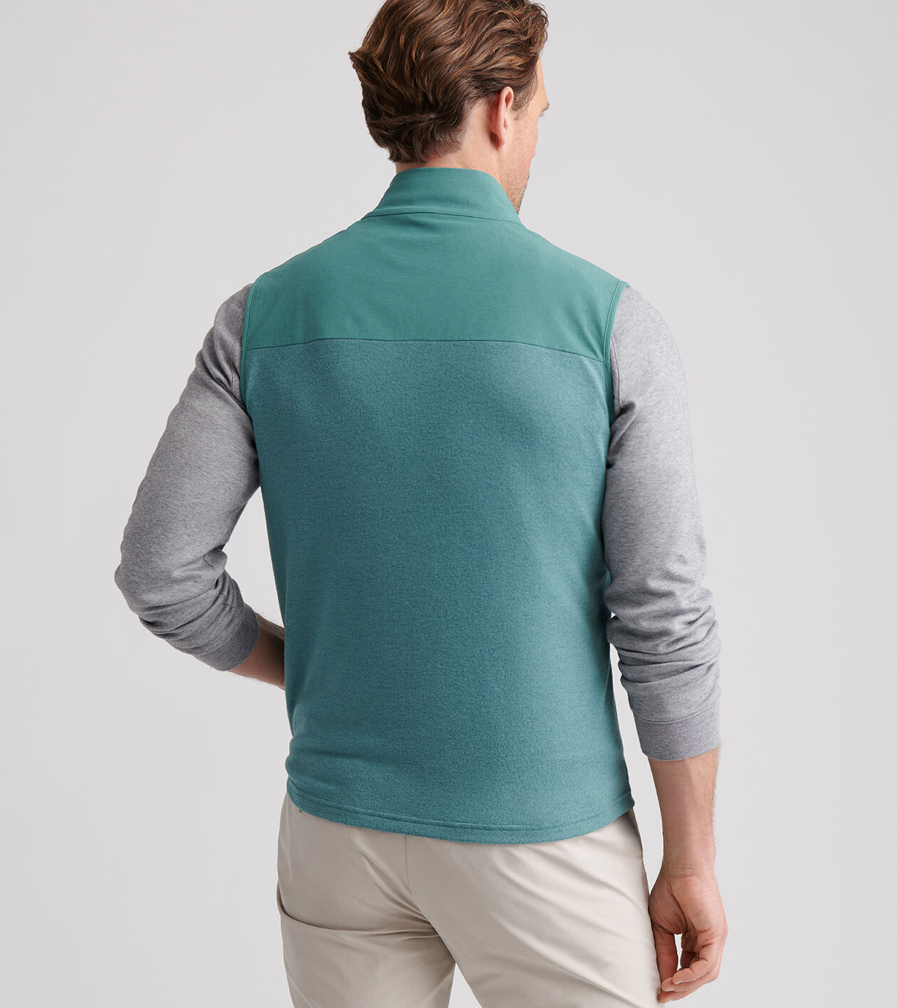 最終価格 venit ＷＯＯＬ　ＰＯＬＹＥＳＴＥＲ　ＢＯＡ　ＶＥＳＴ　グリーン Fowl Vest - Olive Cotton Brushed Herringbone | Nepenthes New