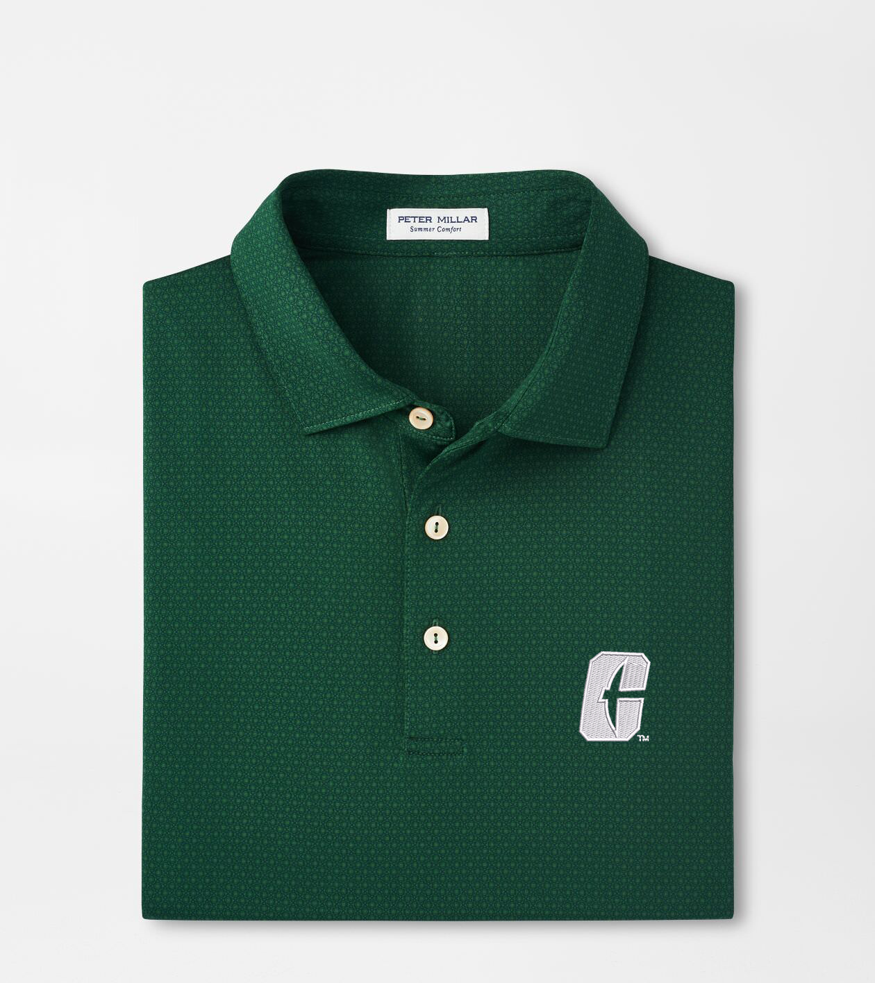 UNC Charlotte Tesseract Performance Jersey Polo | Men's Collegiate ...