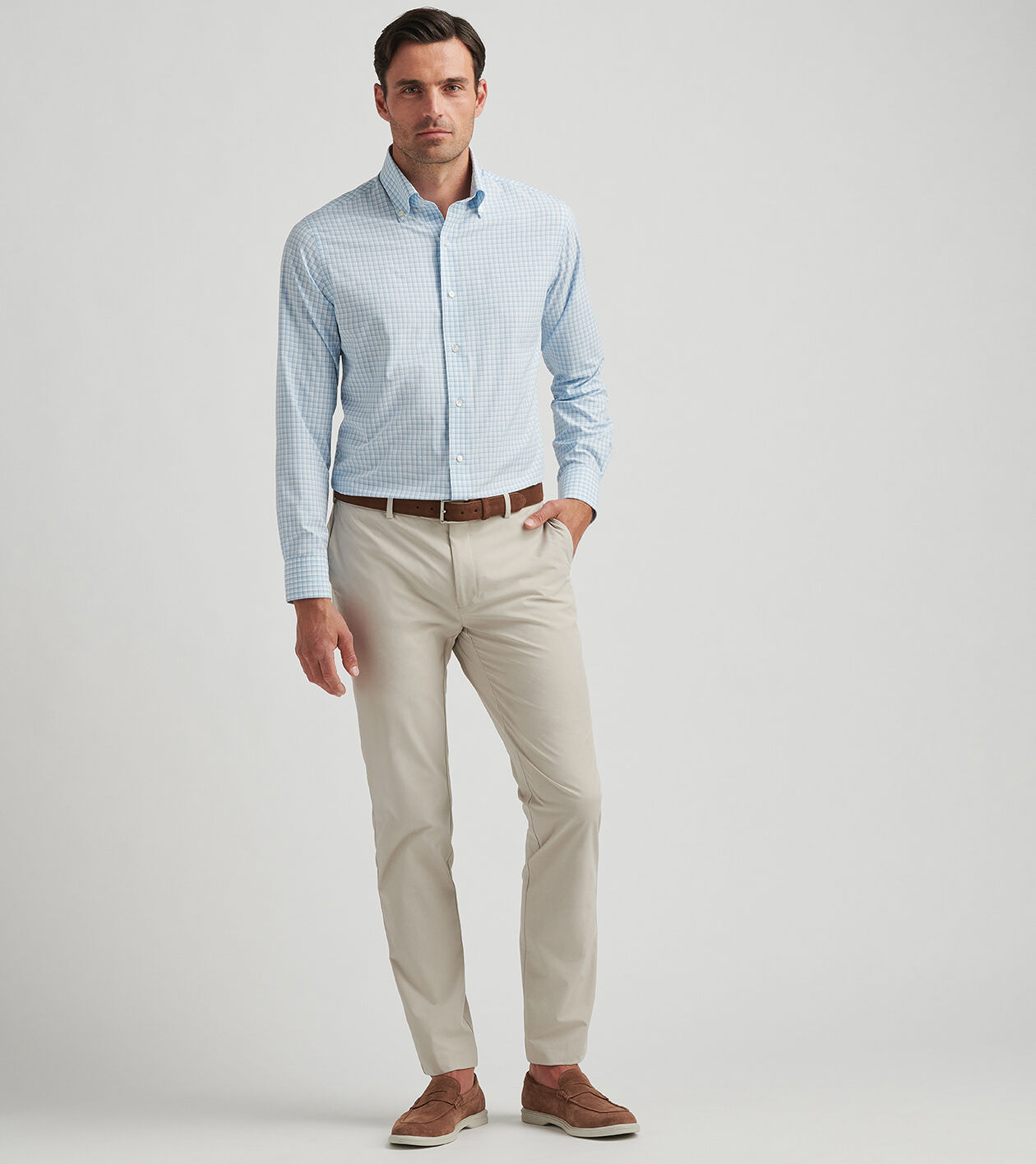 Parker Performance Poplin Sport Shirt | Men's Sport Shirts