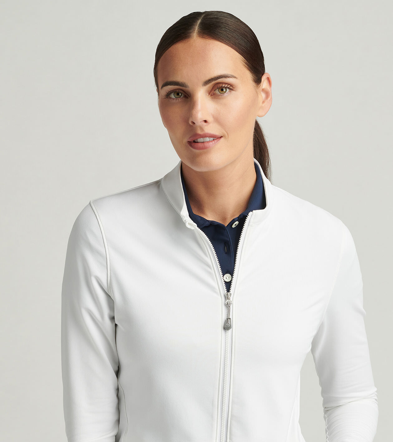 Lumi-Knit Midweight Full-Zip | Women's Tops | Peter Millar