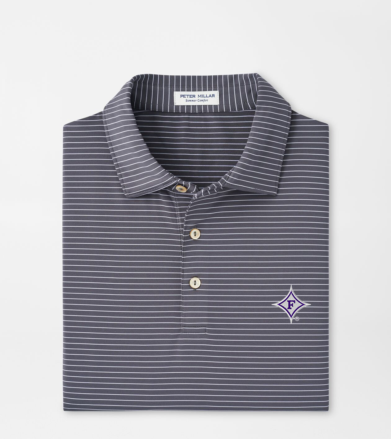 Furman Hemlock Performance Jersey Polo Men's Collegiate Apparel