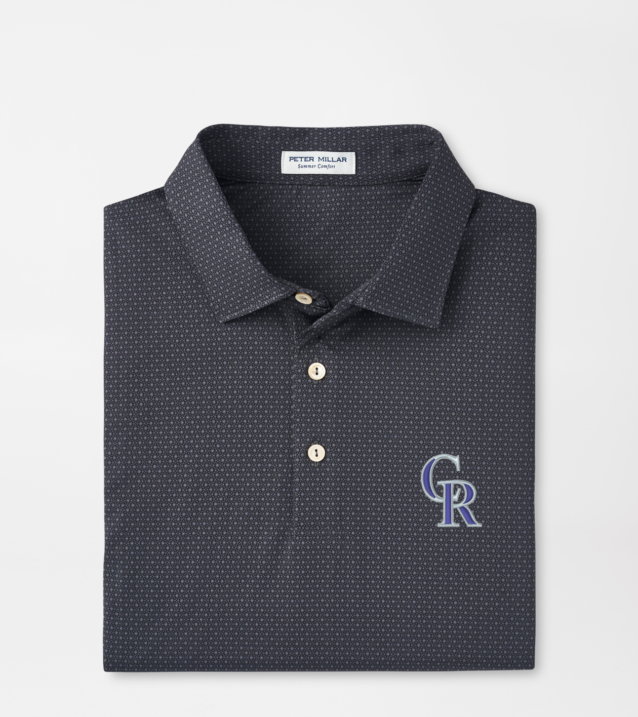 Colorado Rockies Tesseract Performance Jersey Polo