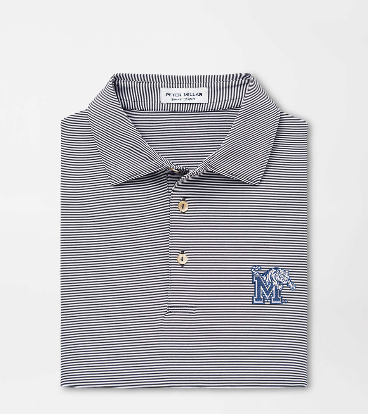 Memphis Jubilee Stripe Performance Polo