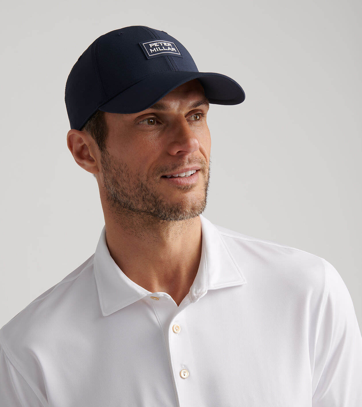 Pursuit Performance Stacked Logo Hat | Men's Hats| Peter Millar
