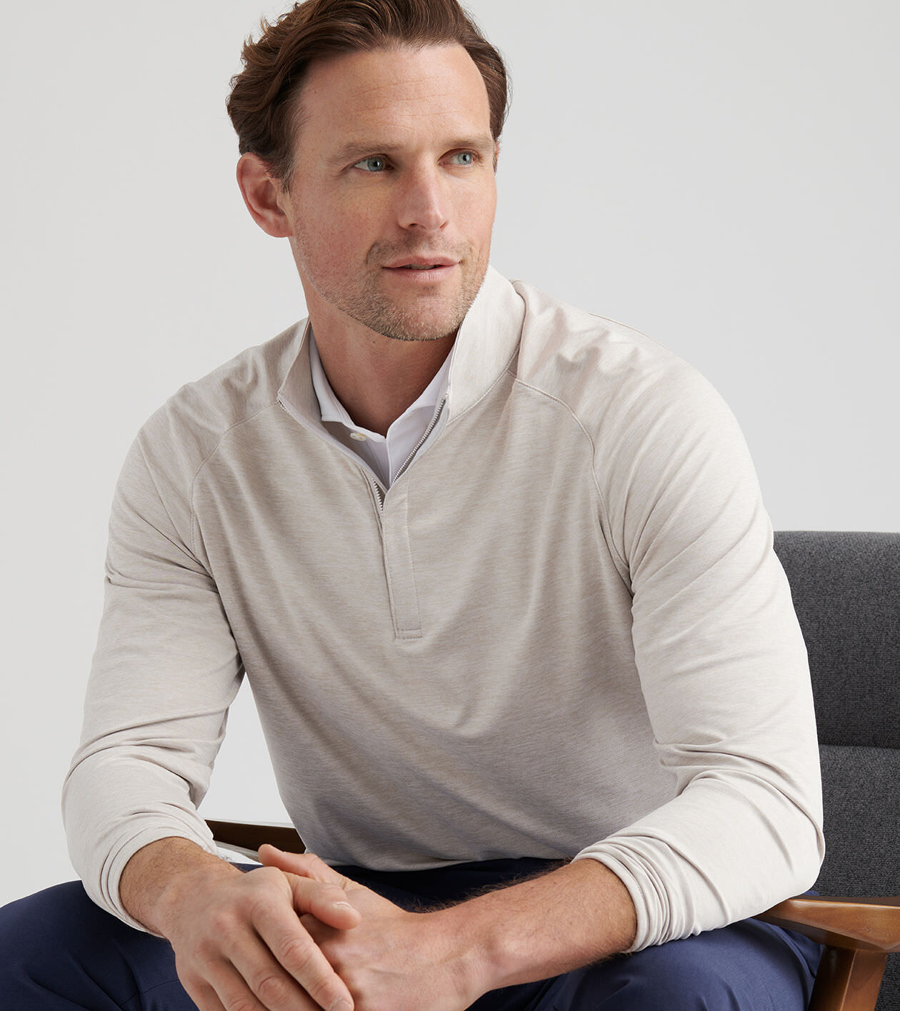 Stealth Performance Quarter-Zip | Men's Pullovers | Peter Millar