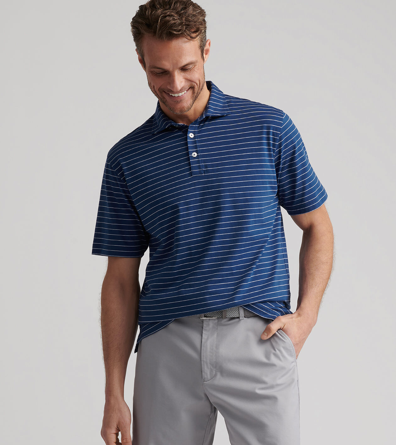 POLO COUNTRY M-51サンプリング Bridge Performance Jersey Polo | Men's Polos | Peter Millar