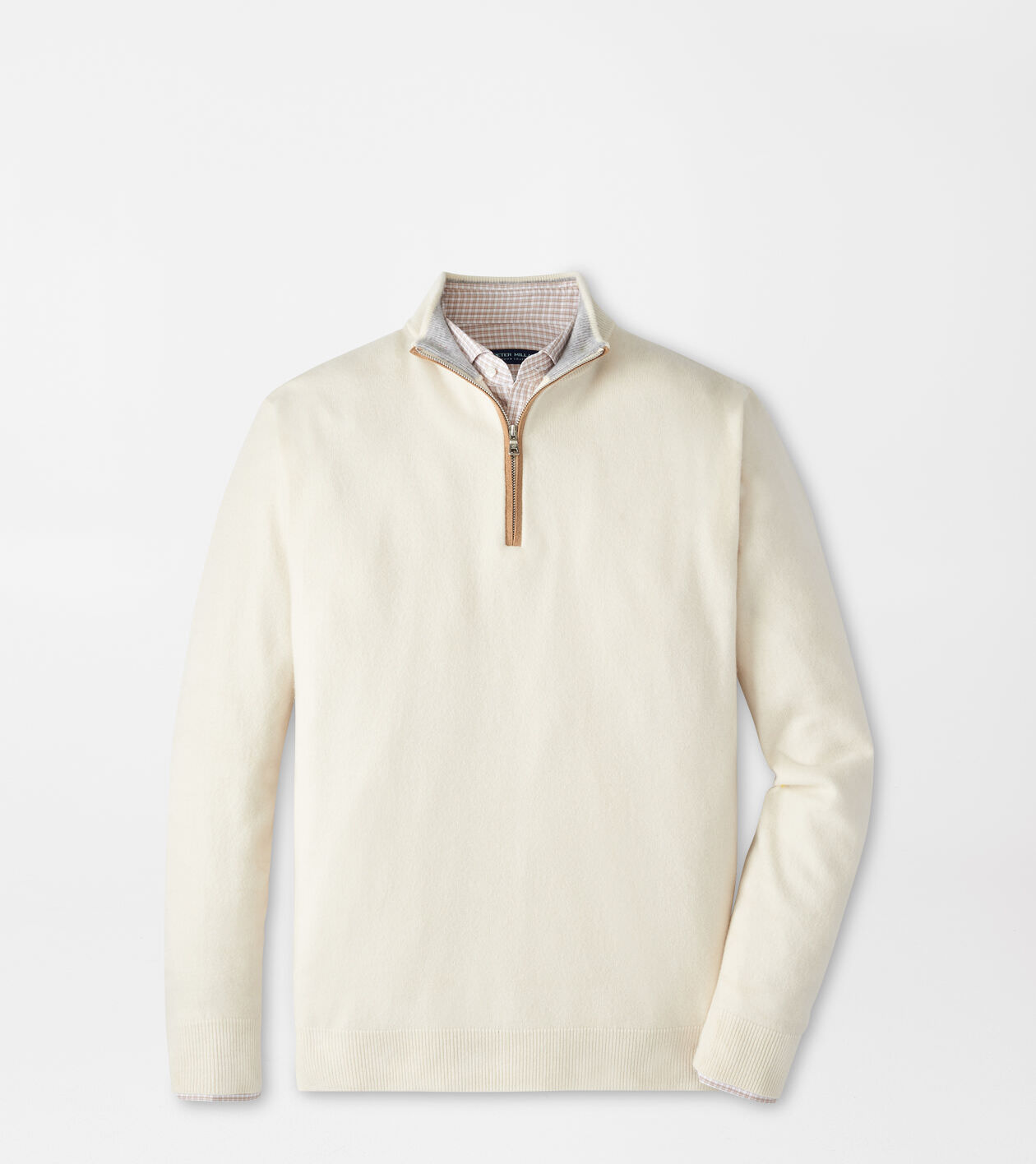 Artisan Crafted Cashmere Flex Quarter-Zip Men's Sweaters Peter