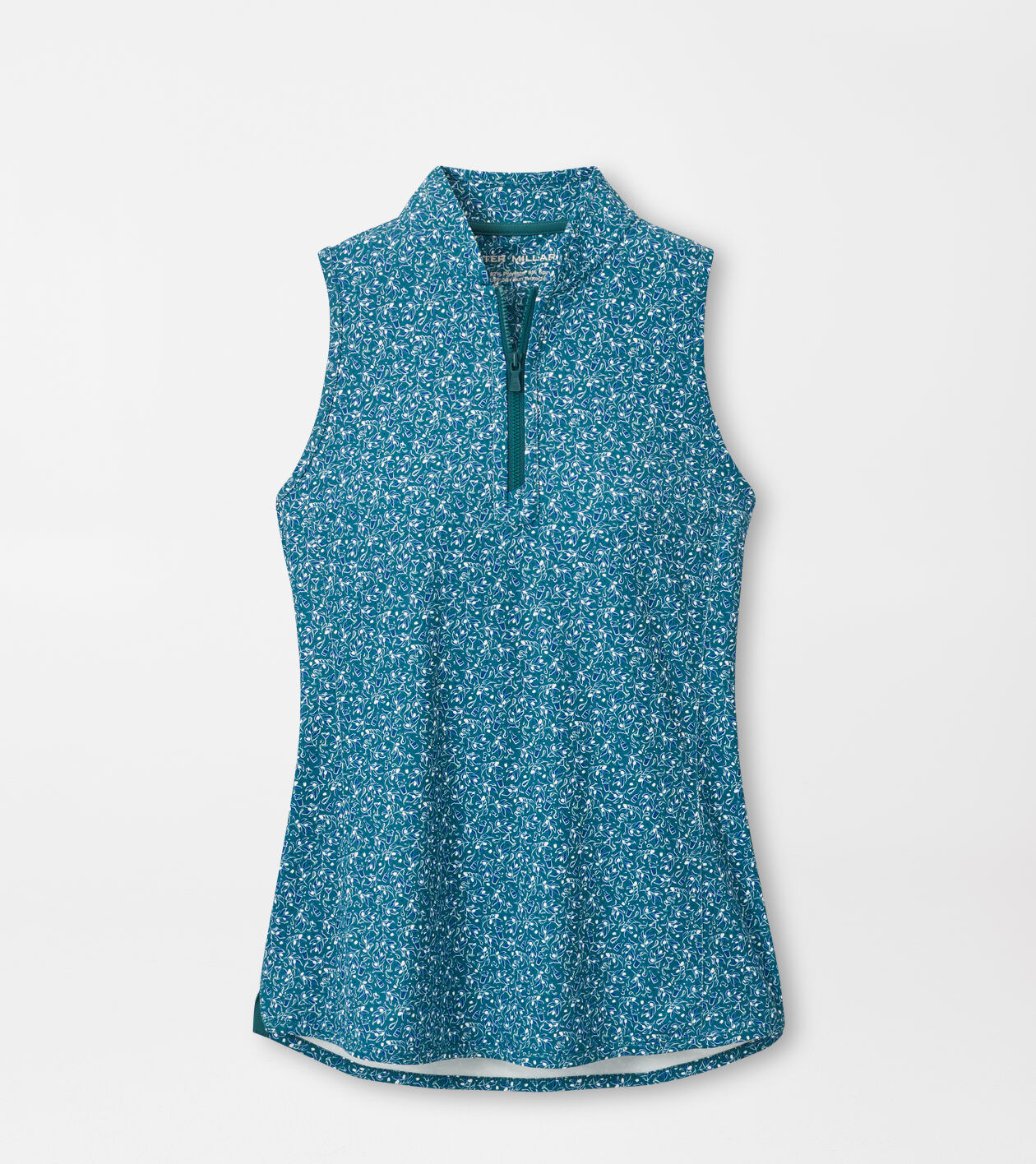 Shirley Garden Soirée Sleeveless Zip Polo | Women's Tops | Peter