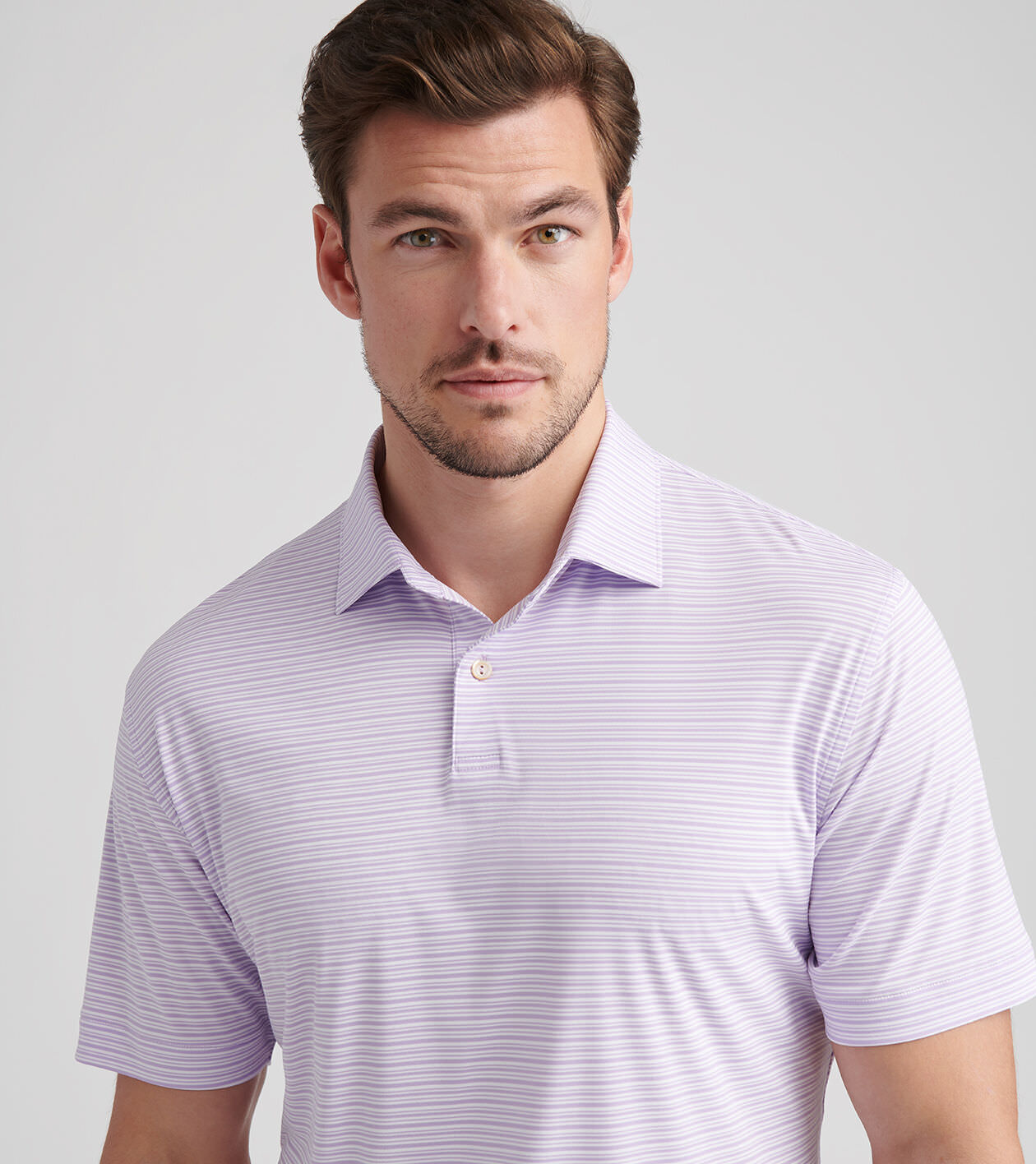 Featherweight Payne Stripe Performance Polo | Men's Polos
