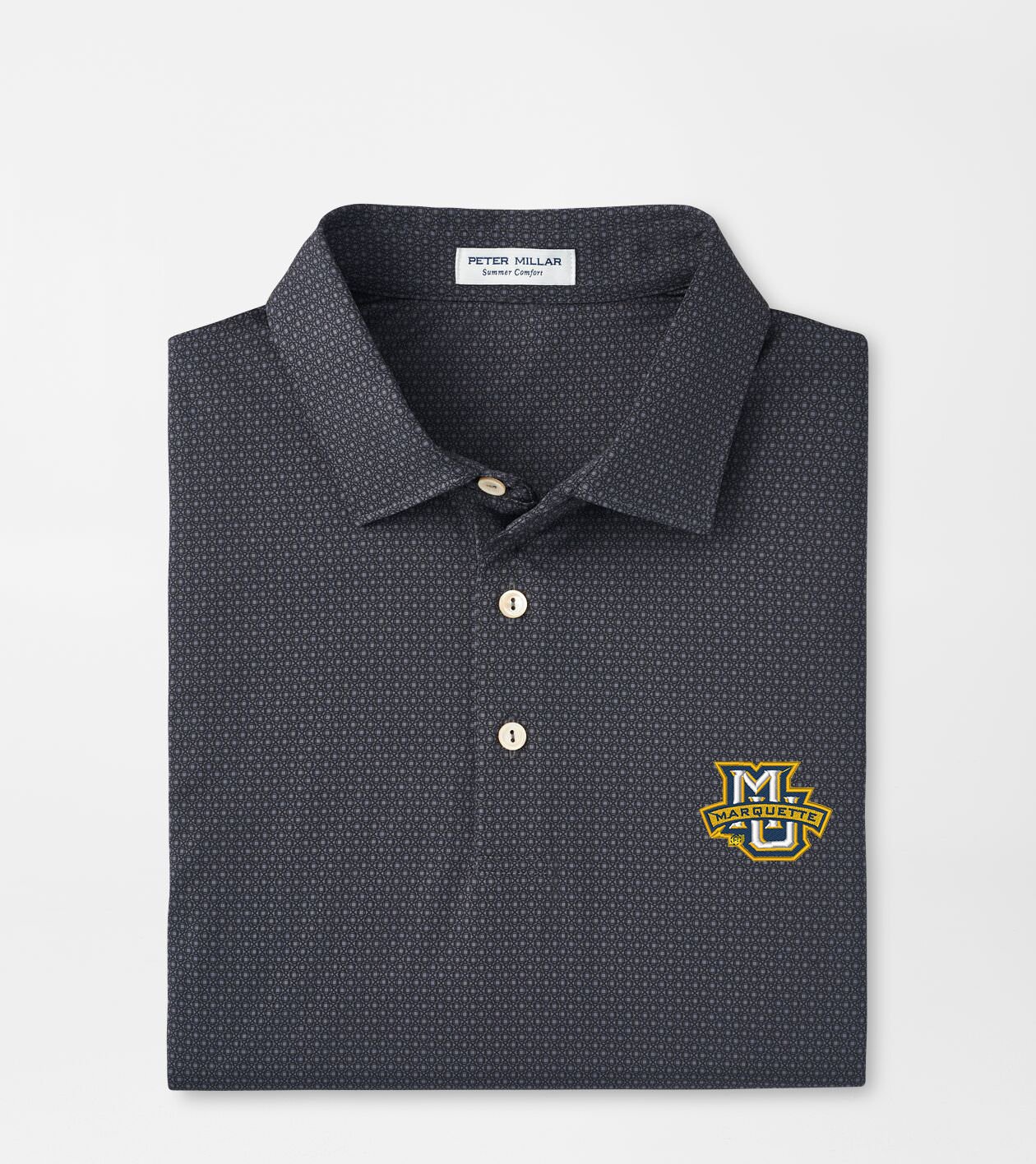 Marquette Tesseract Performance Jersey Polo Men's Collegiate Apparel