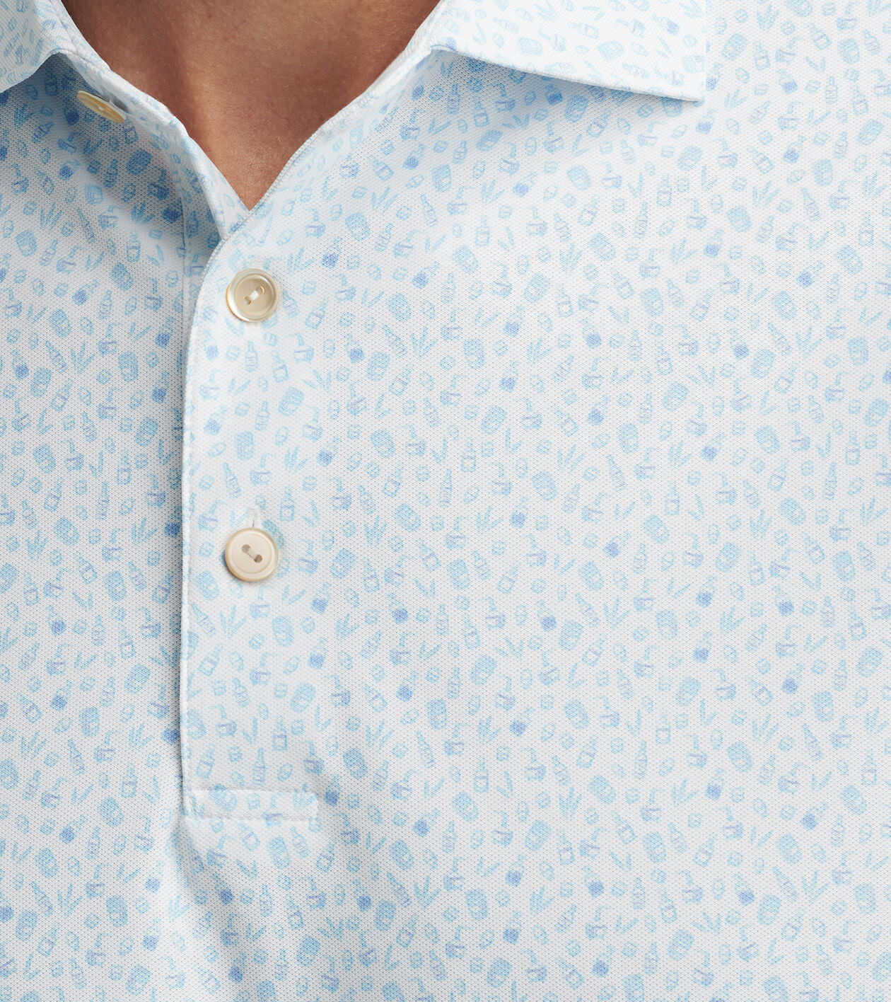 Whiskey Performance Mesh Polo