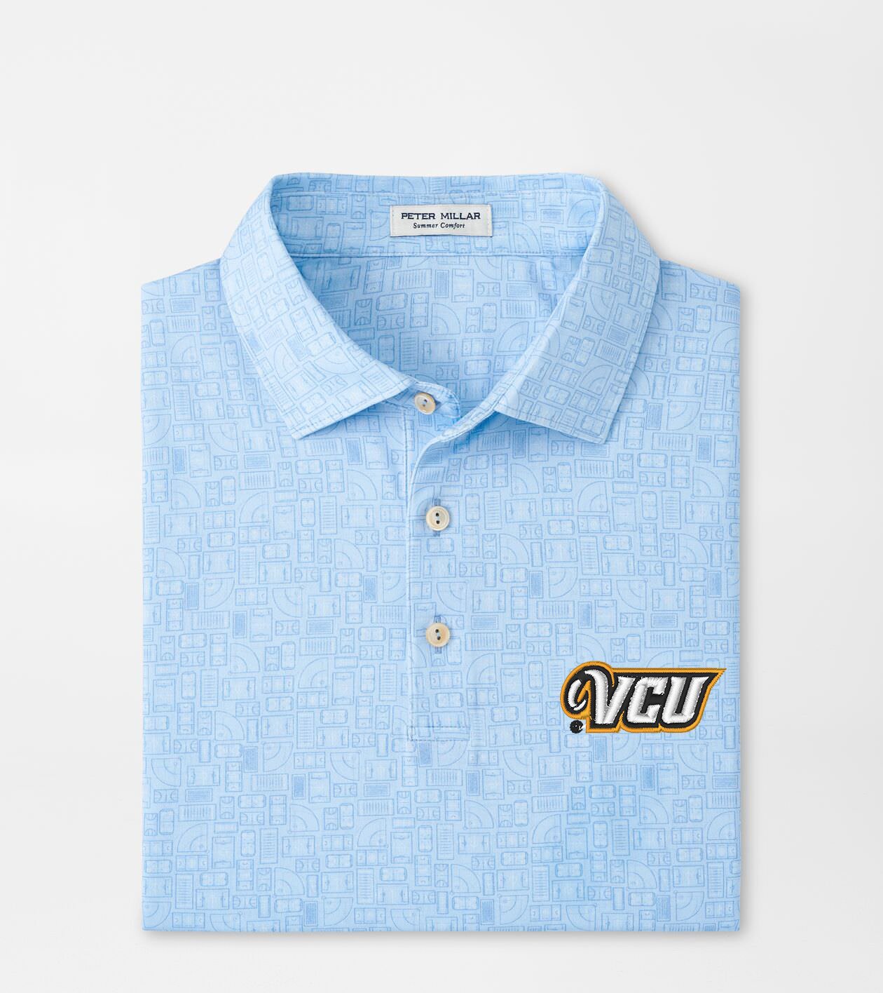 VCU Out of Bounds Performance Jersey Polo Men's Collegiate Apparel