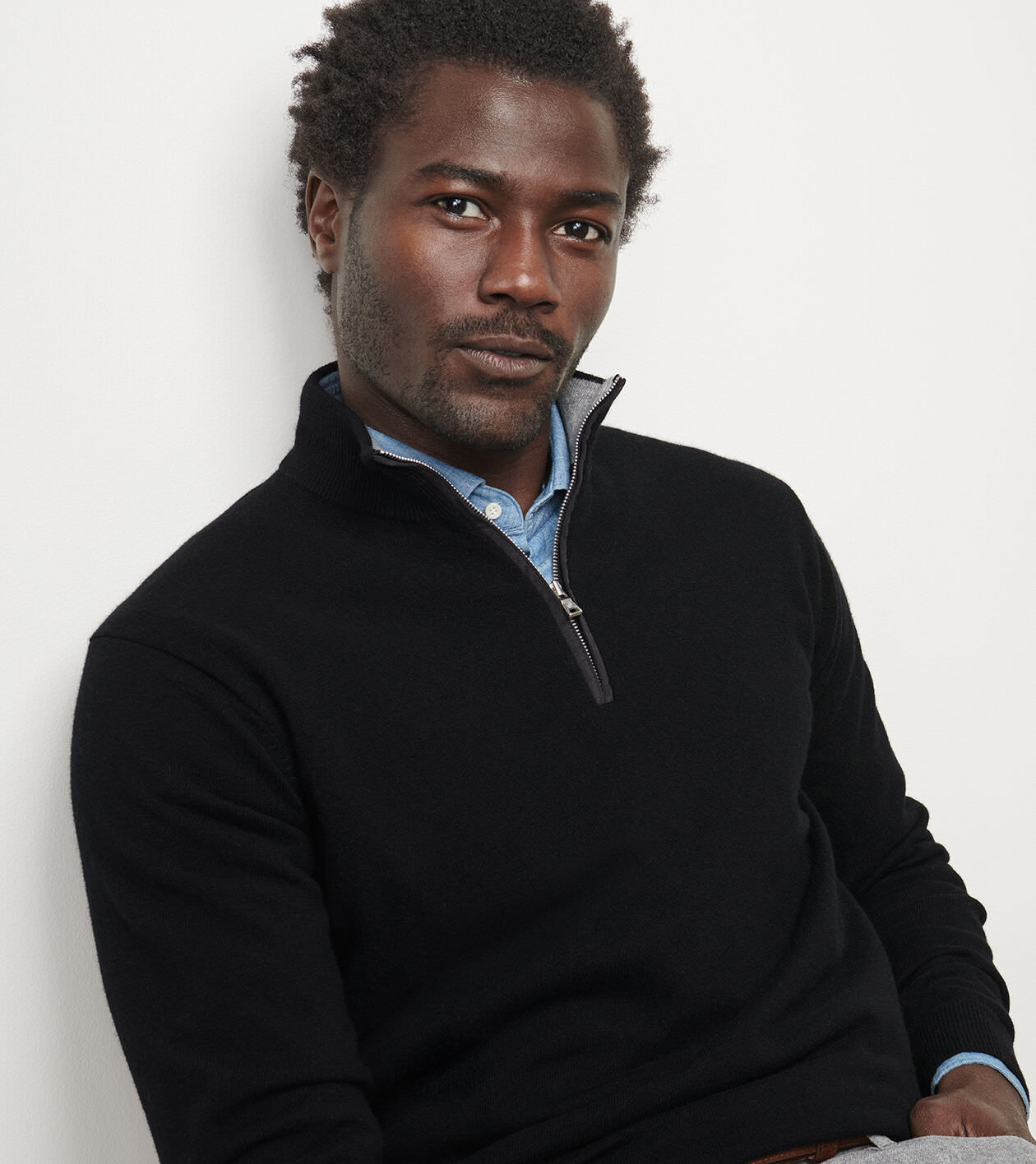 Artisan Crafted Cashmere Flex Quarter-Zip | Men's Sweaters | Peter