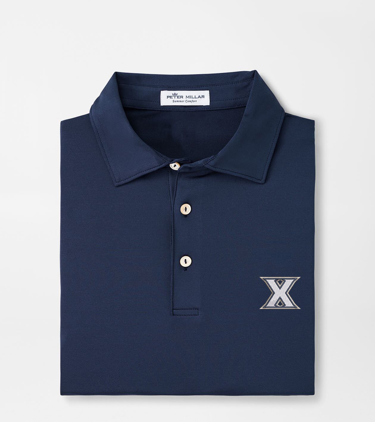 Xavier Solid Performance Jersey Polo (Sean Self Collar)