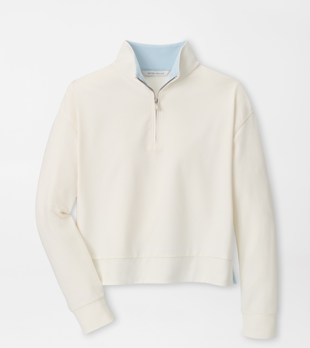 Coolspun Lite Cotton Quarter-Zip Pullover | Women's Tops | Peter
