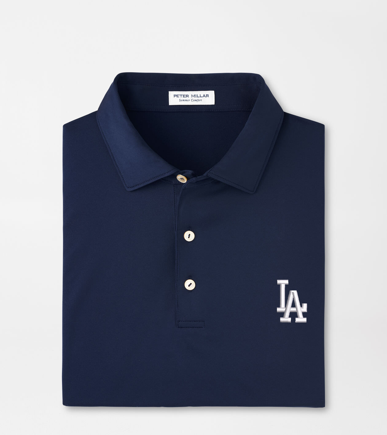 Los Angeles Dodgers Solid Performance Jersey Polo Men's MLB