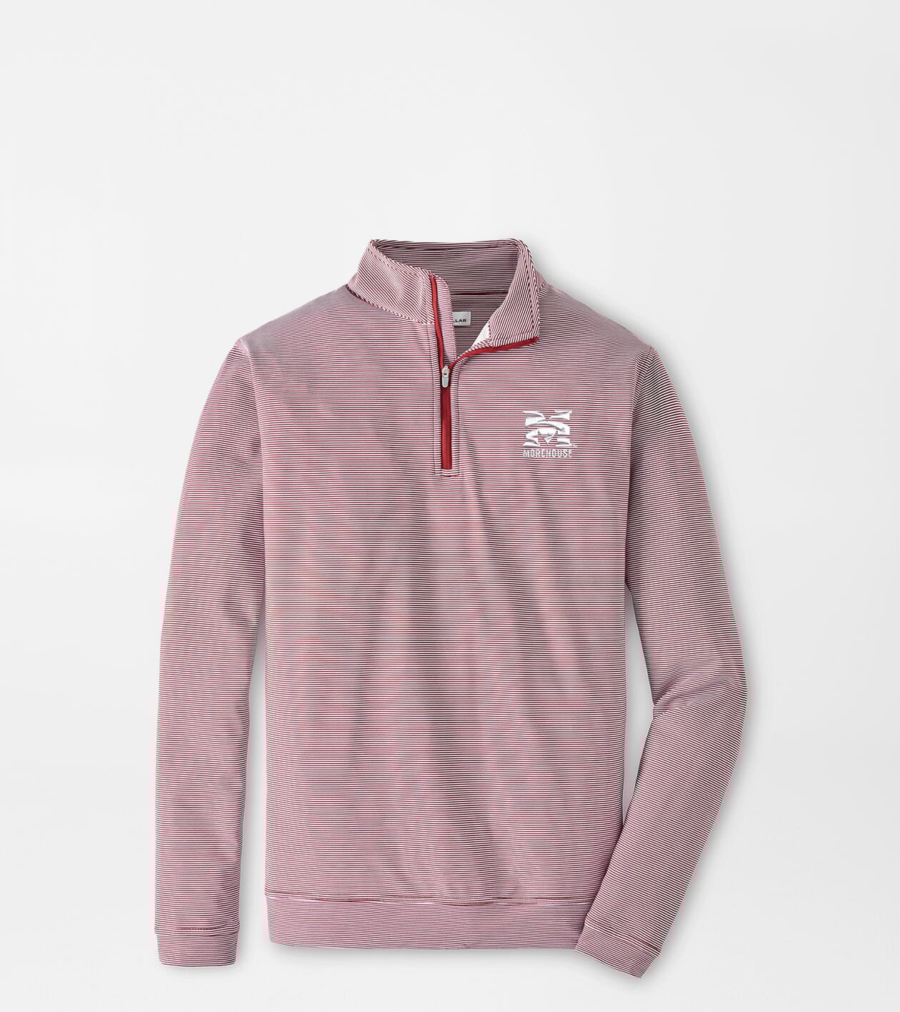 Morehouse College Perth MiniStripe Performance Pullover Men's
