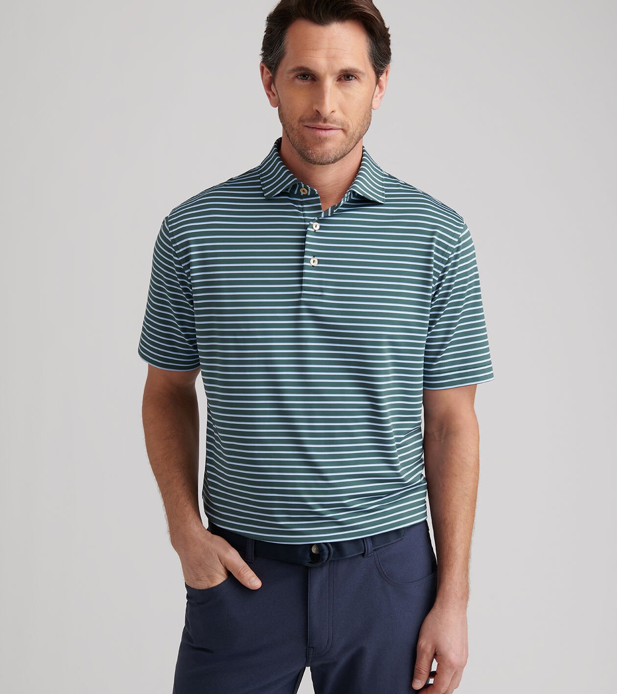 トップス S.F.C. BIG NYLON POLO トップス S.F.C BIG NYLON POLO XXL D grey トップス S.F.C BIG