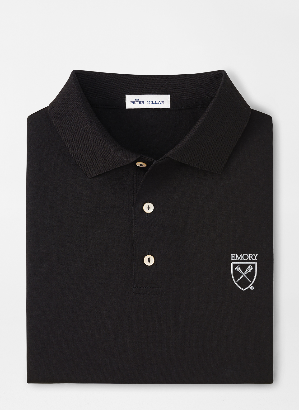 Emory Solid Cotton Polo Peter Millar
